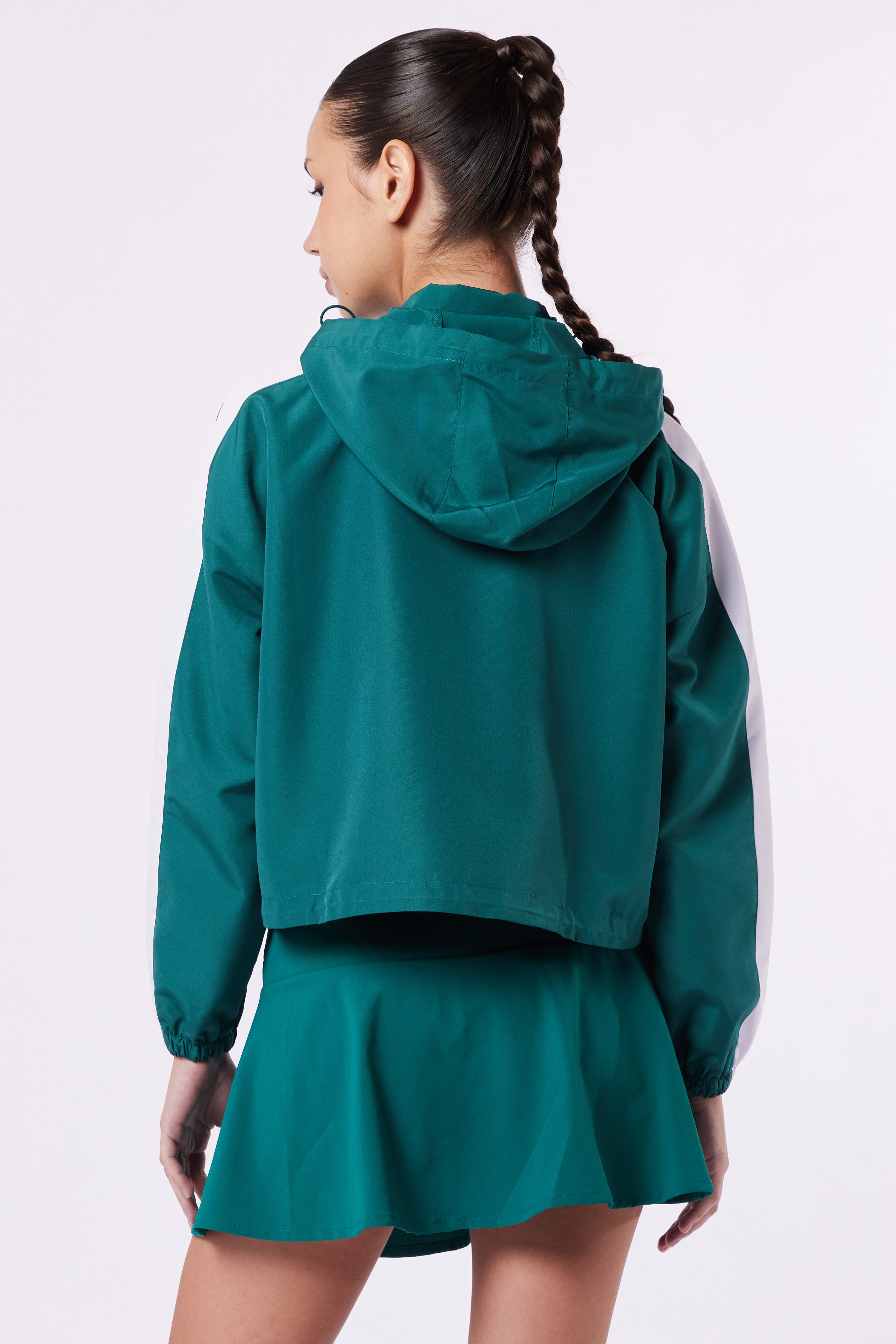LAICA LIST JACKET - DARK GREEN