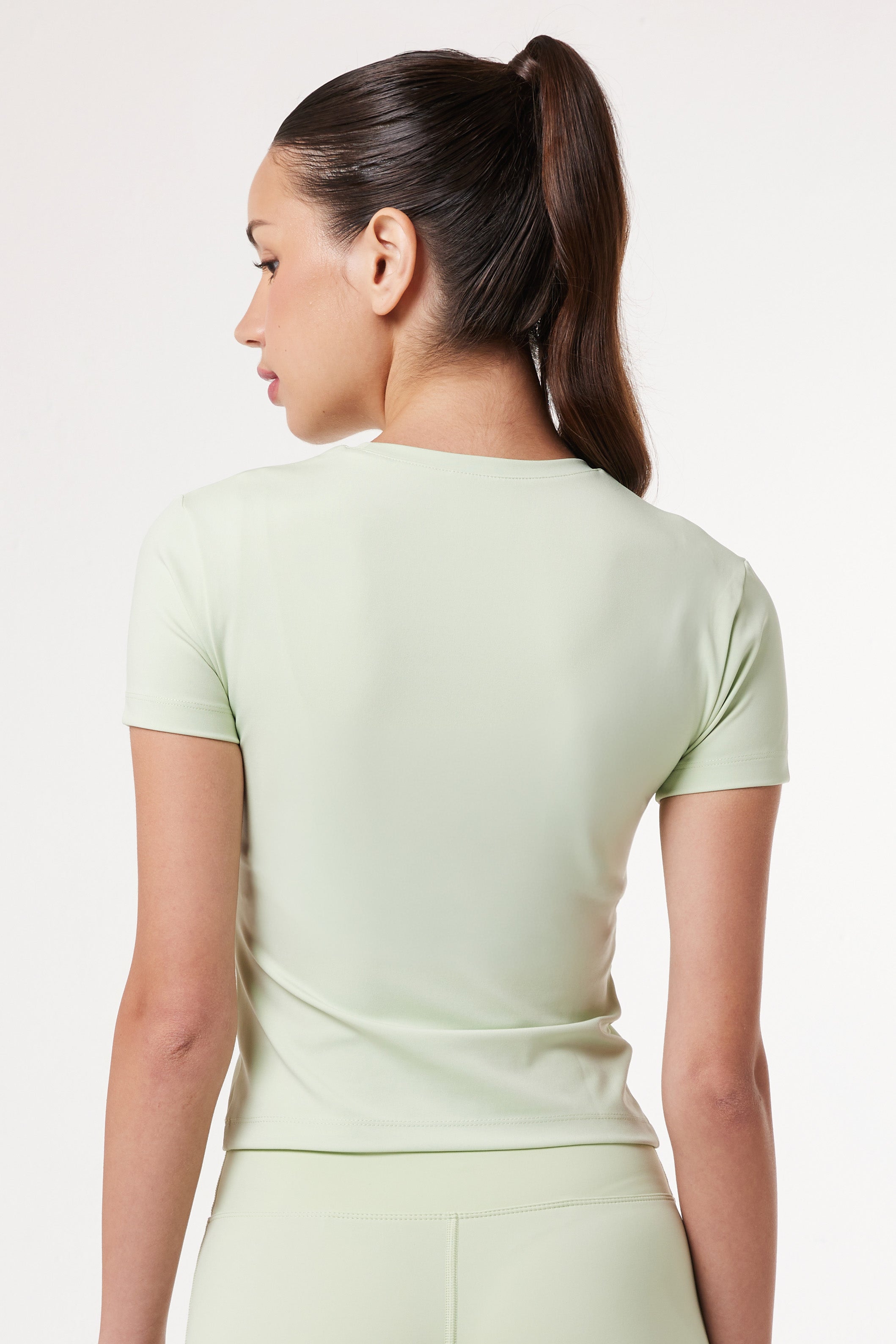 LAICA ESSENTIAL TEE - LIME