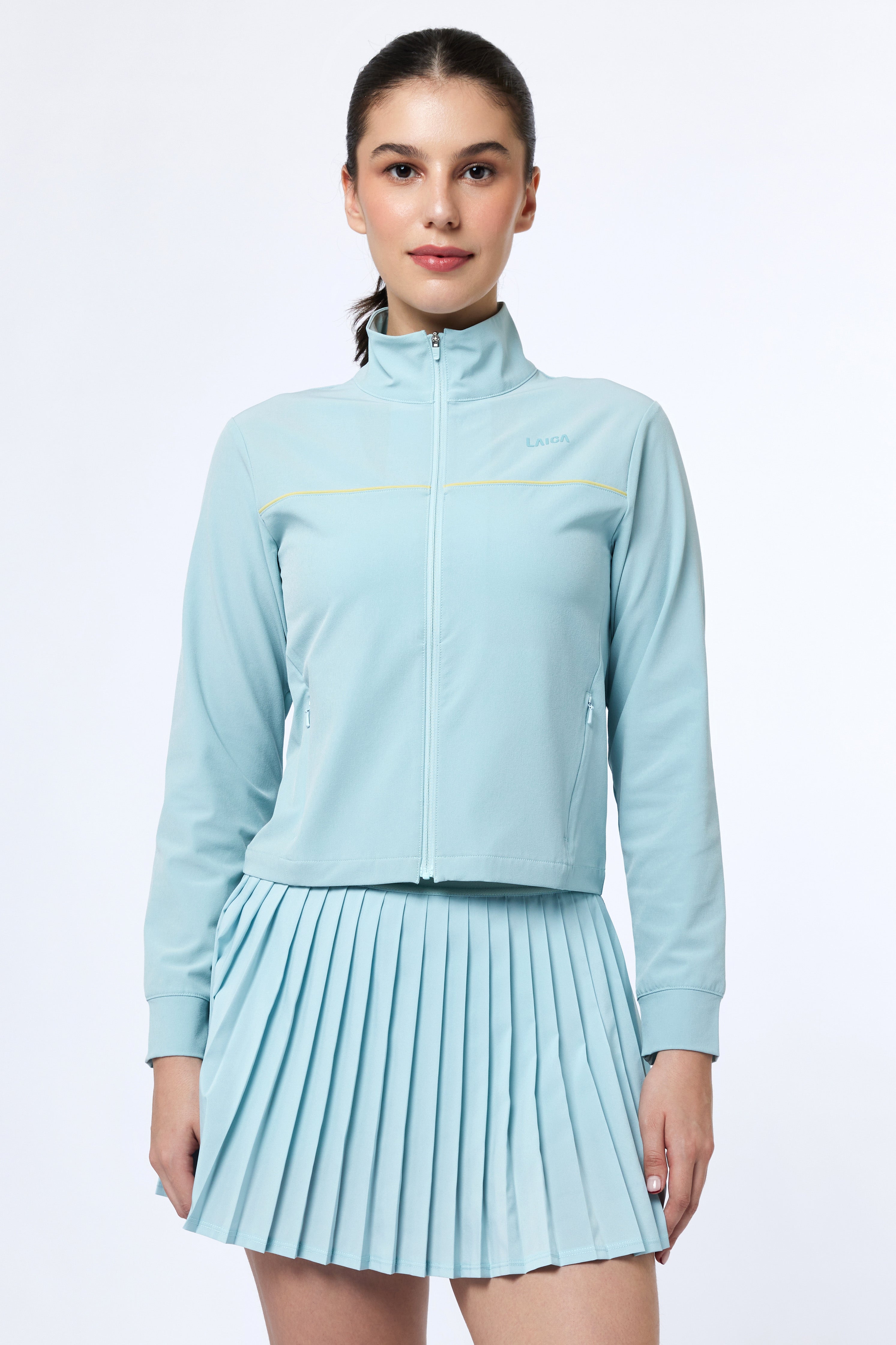 LAICA FIT JACKET - MOODY BLUE