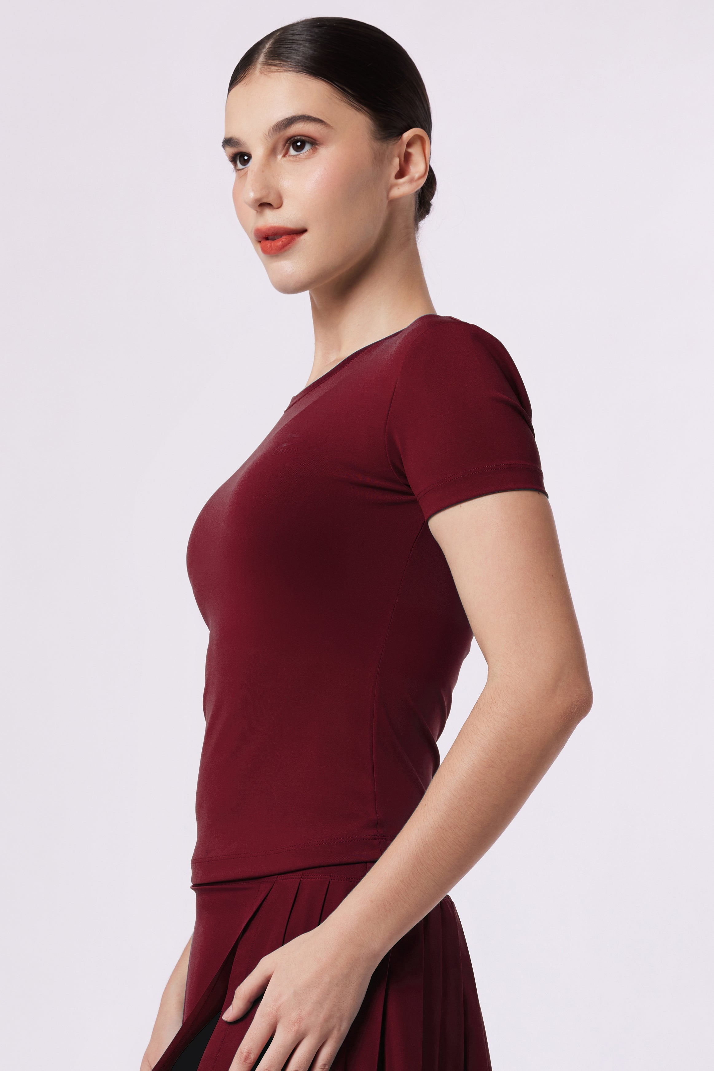 LAICA ESSENTIAL TEE - WINE