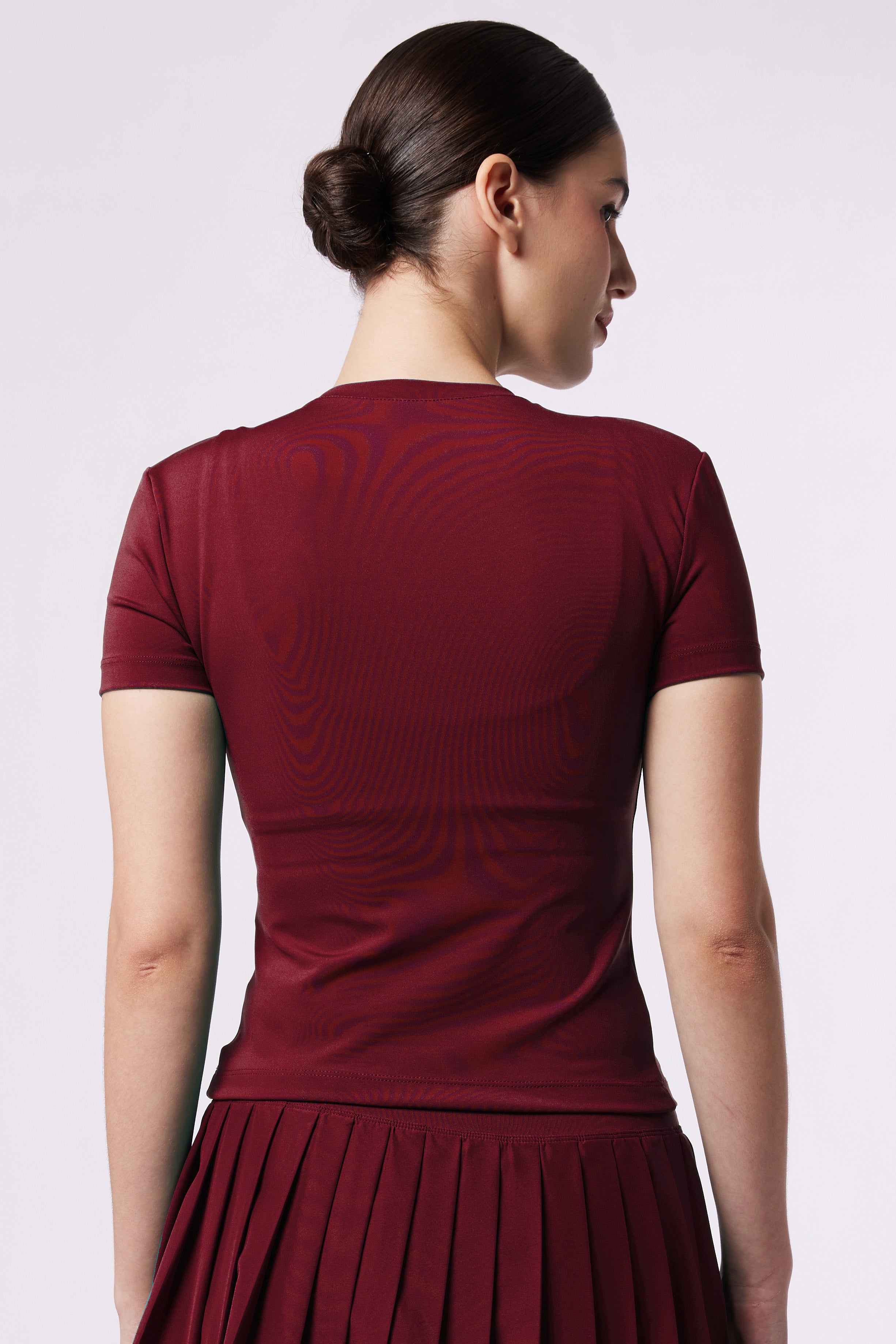 LAICA ESSENTIAL TEE - WINE