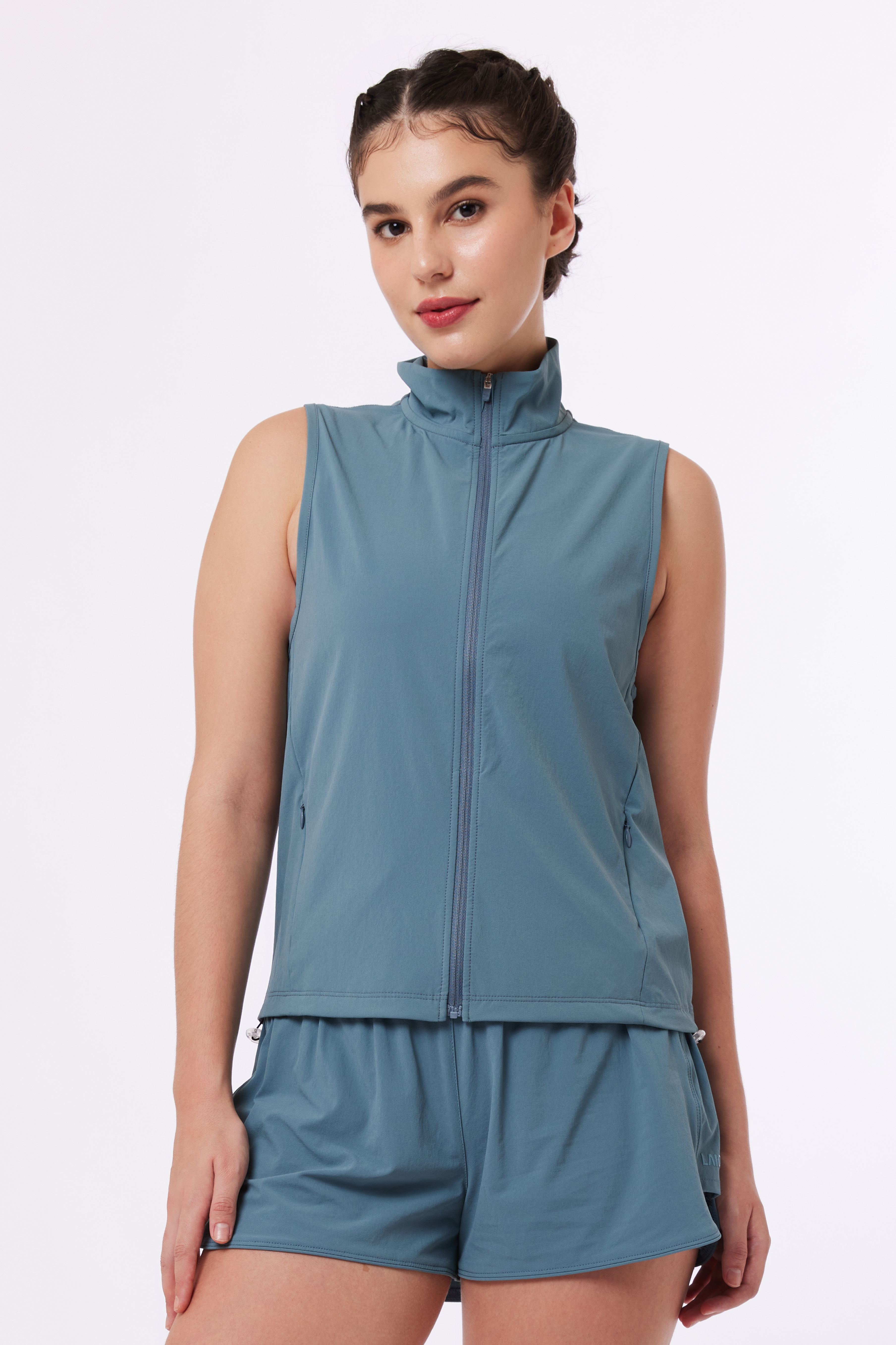 LAICA FIELD VEST - STEEL BLUE