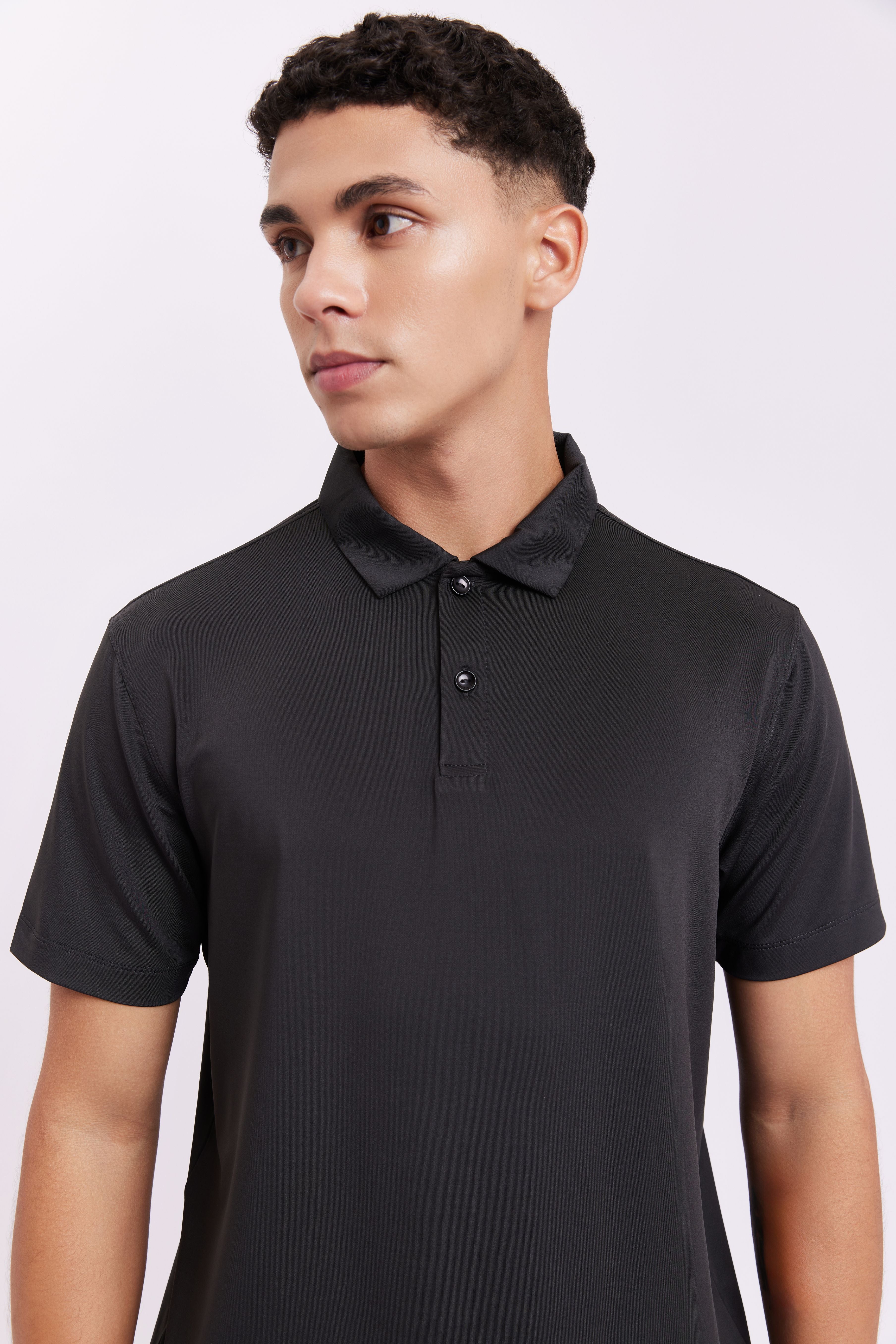 LAICA MEN TENNIS POLO - ONYX