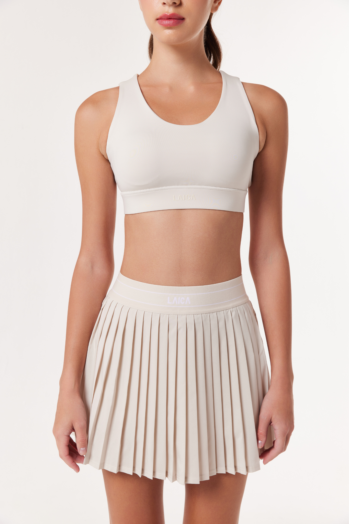 LAICA CROSS BACK BRA - BONE