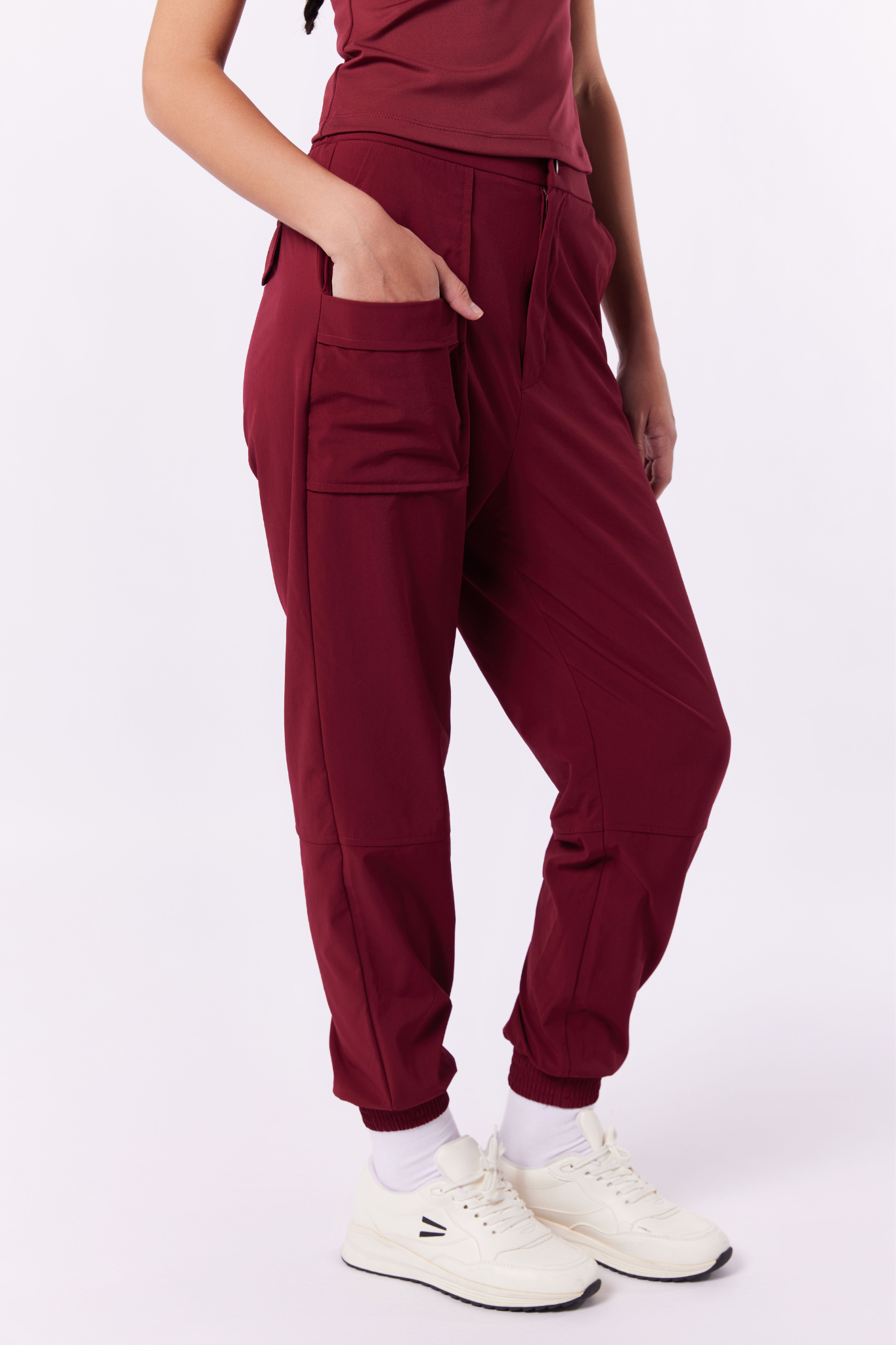 LAICA COURT JOGGER - WINE