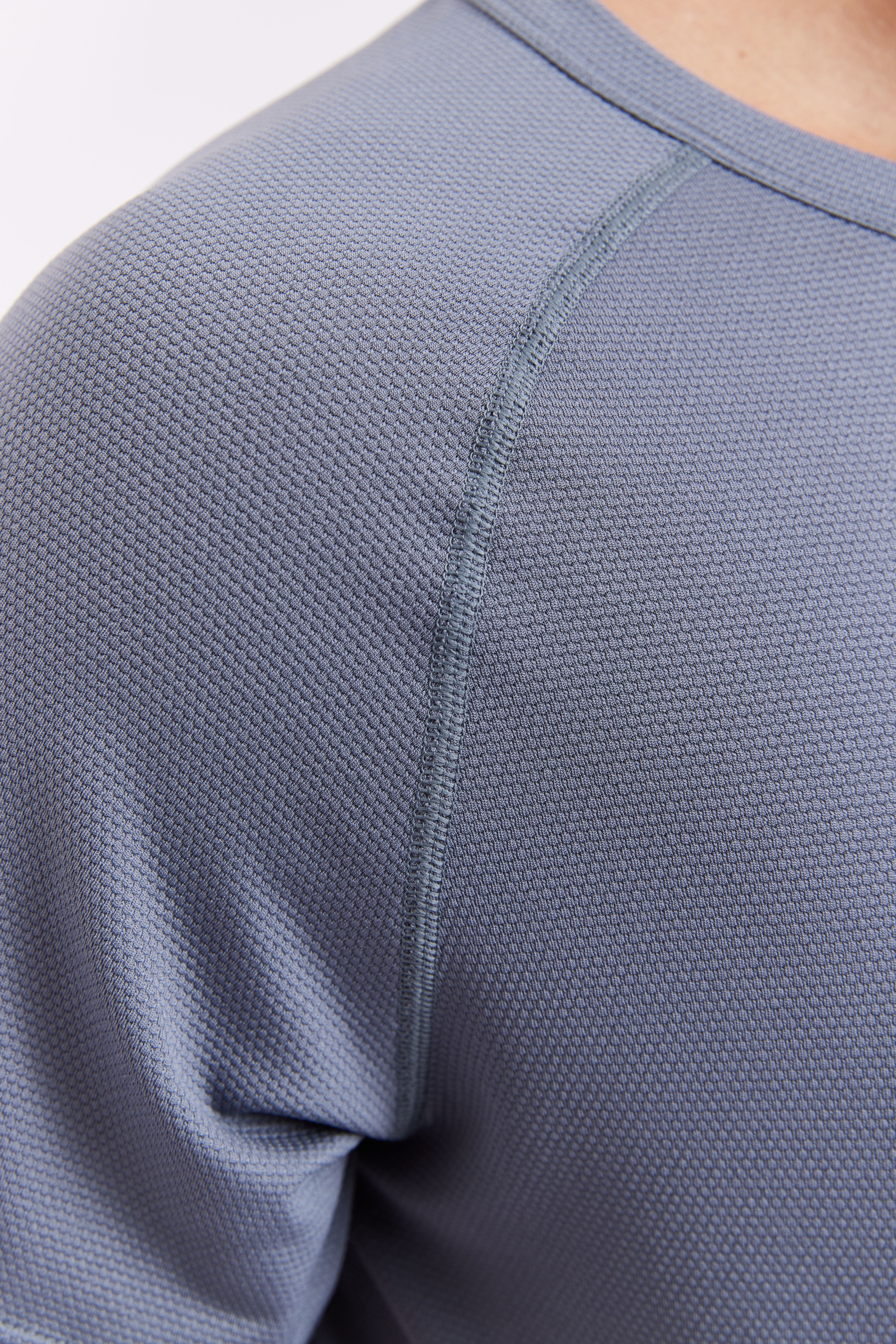 LAICA MEN DYNAMIC TEE - STEEL BLUE