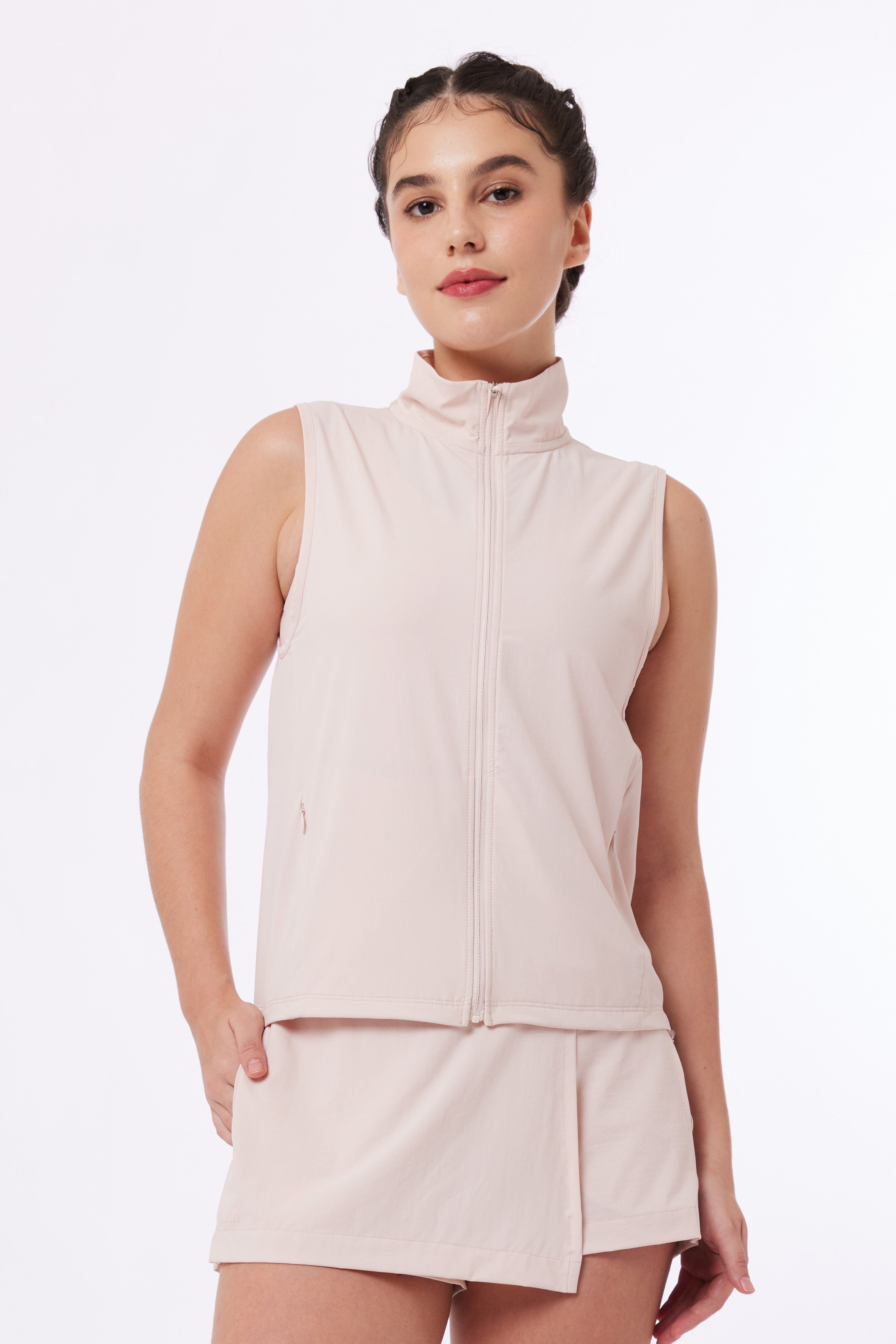 LAICA FIELD VEST - ROSE SMOKE