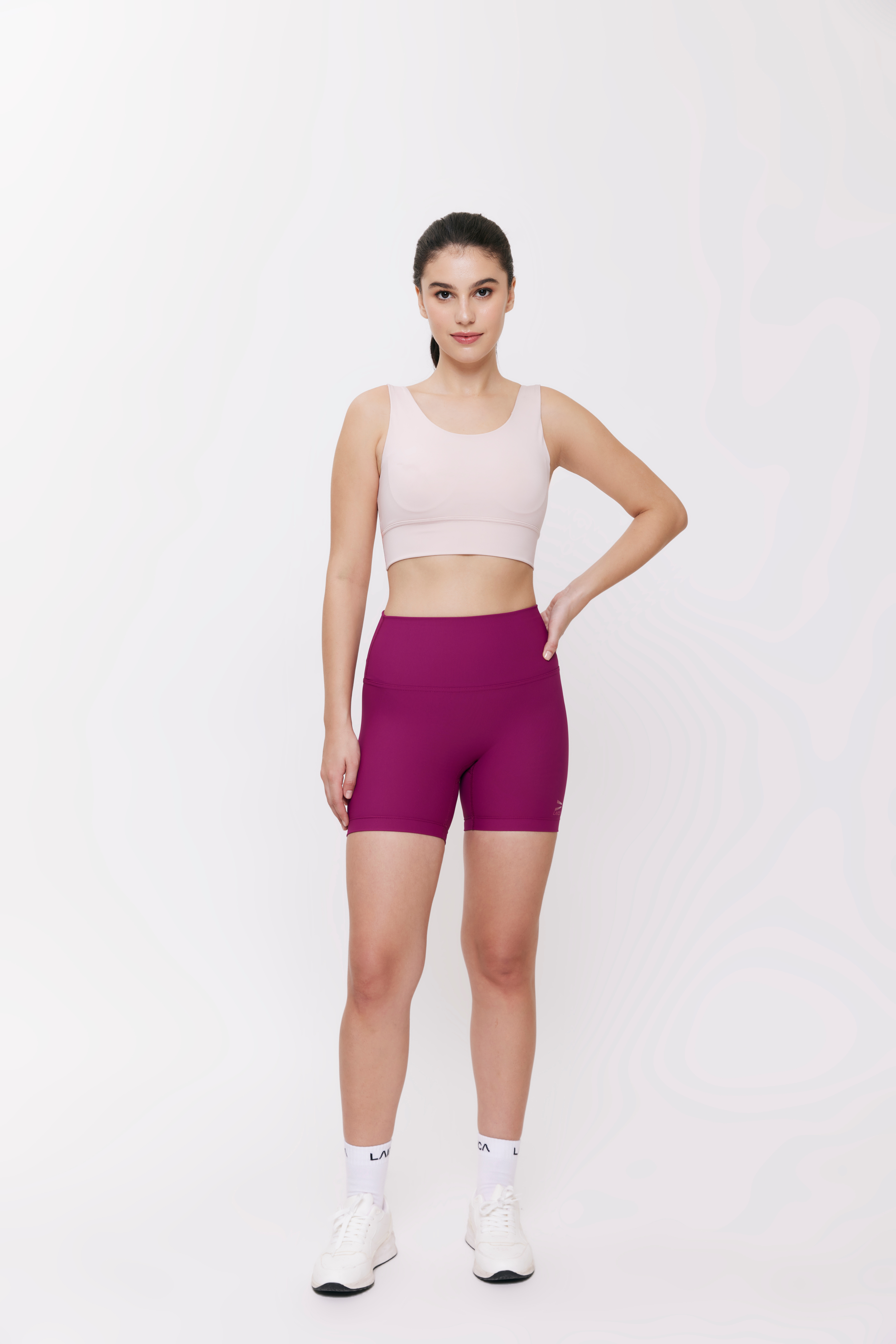 LAICA FLEX Biker Short 5in - Plum