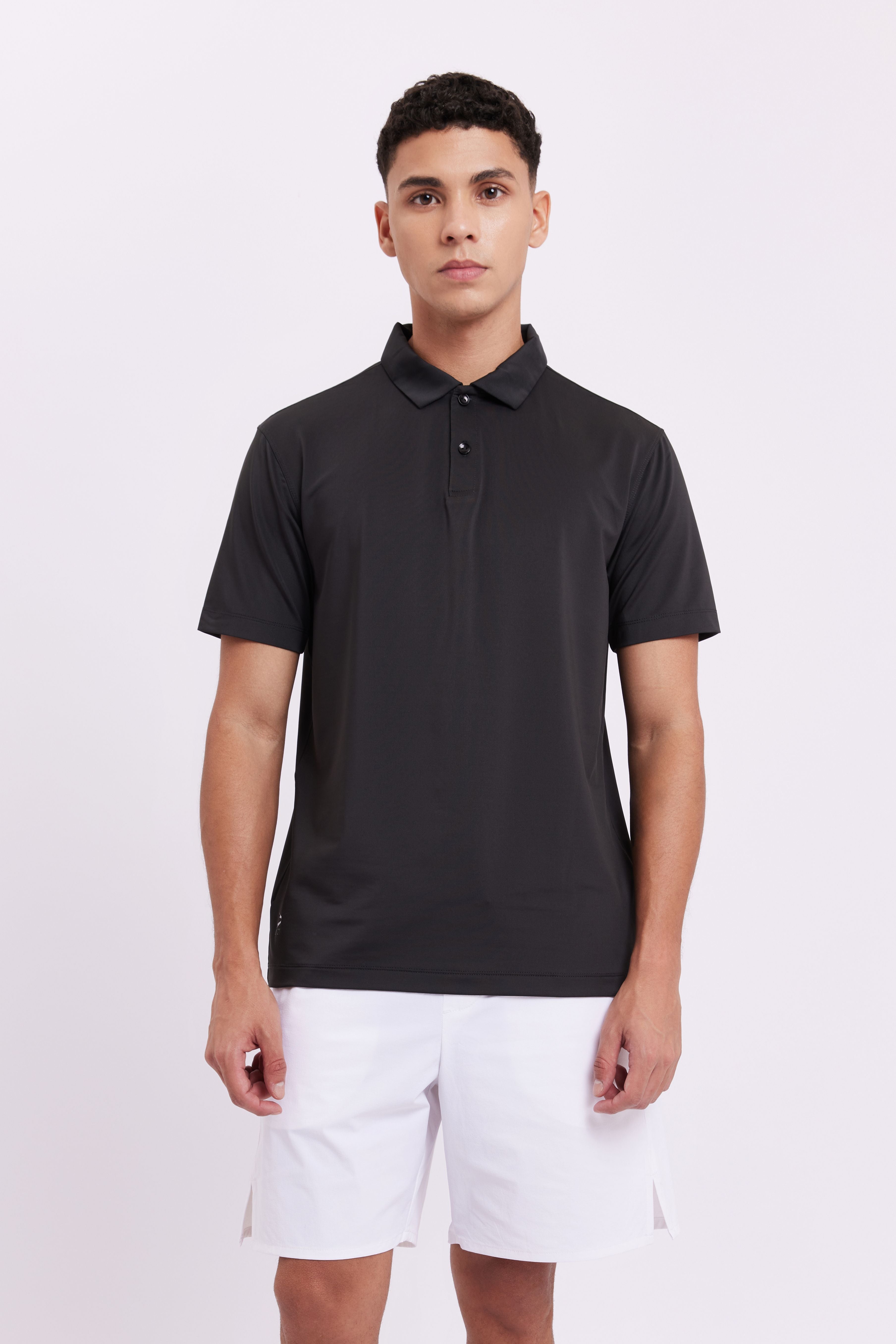 LAICA MEN TENNIS POLO - ONYX