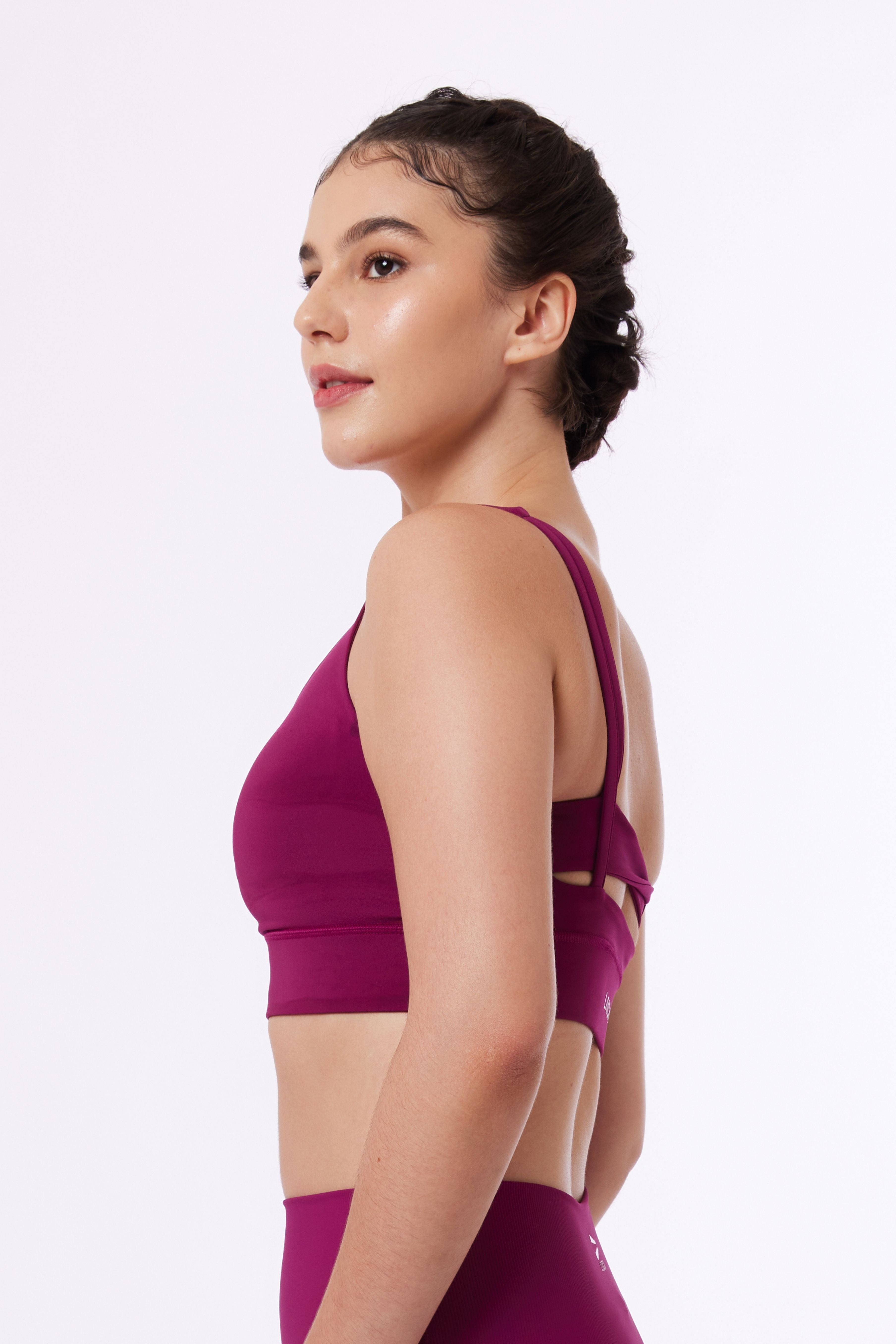 LAICA FIELD BRA - PLUM