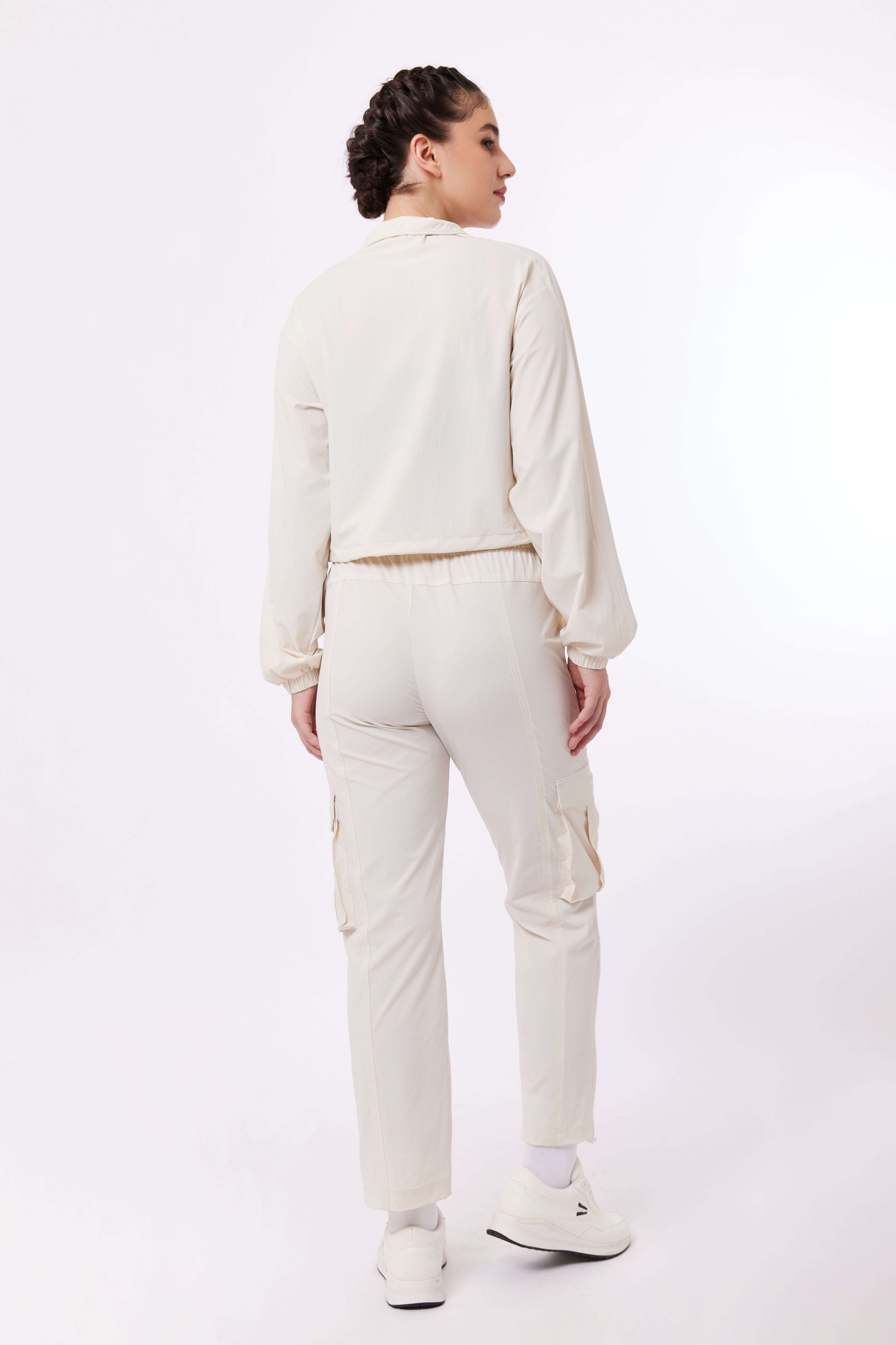 LAICA CARGO JOGGER - IVORY
