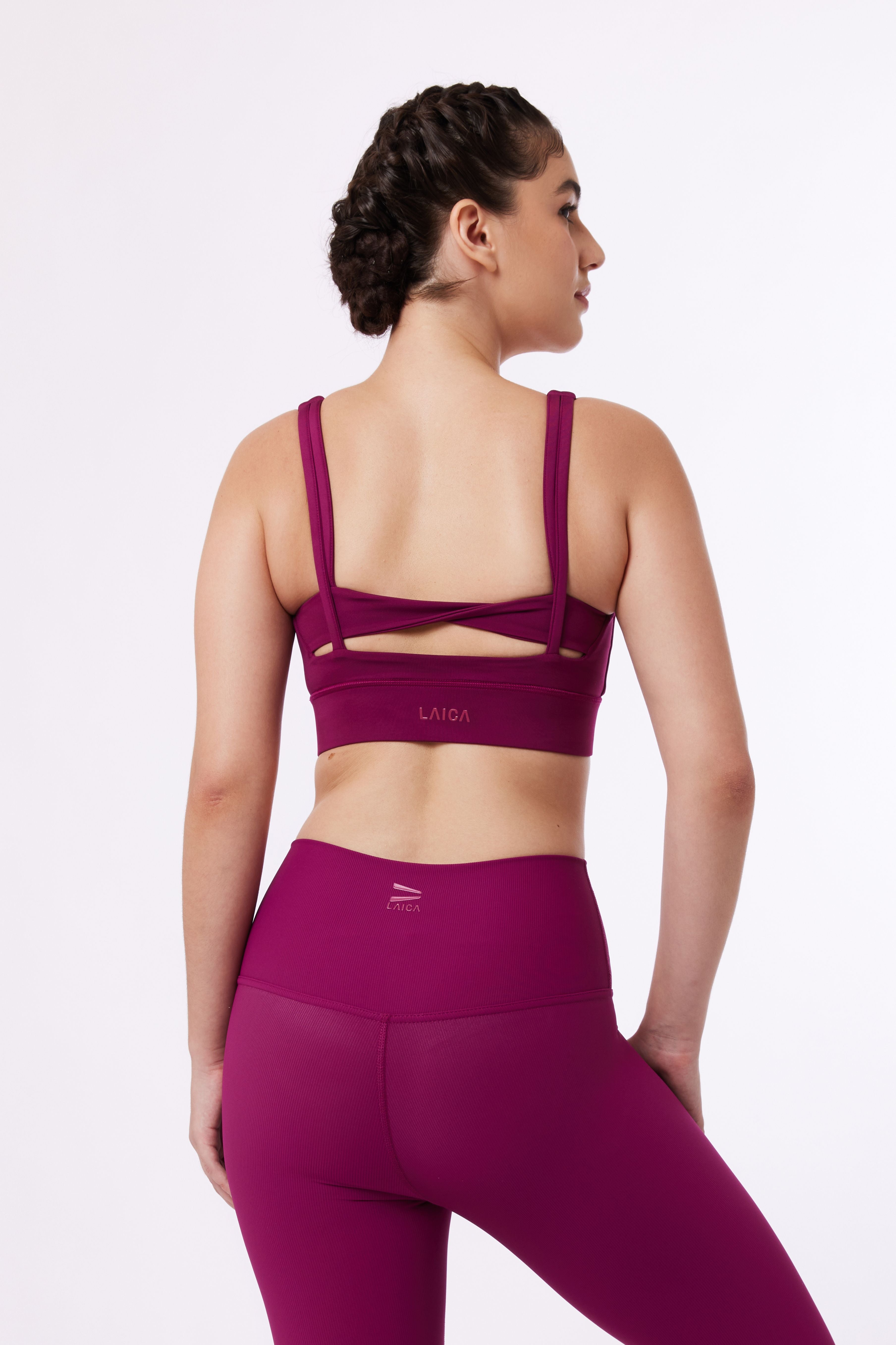 LAICA FIELD BRA - PLUM