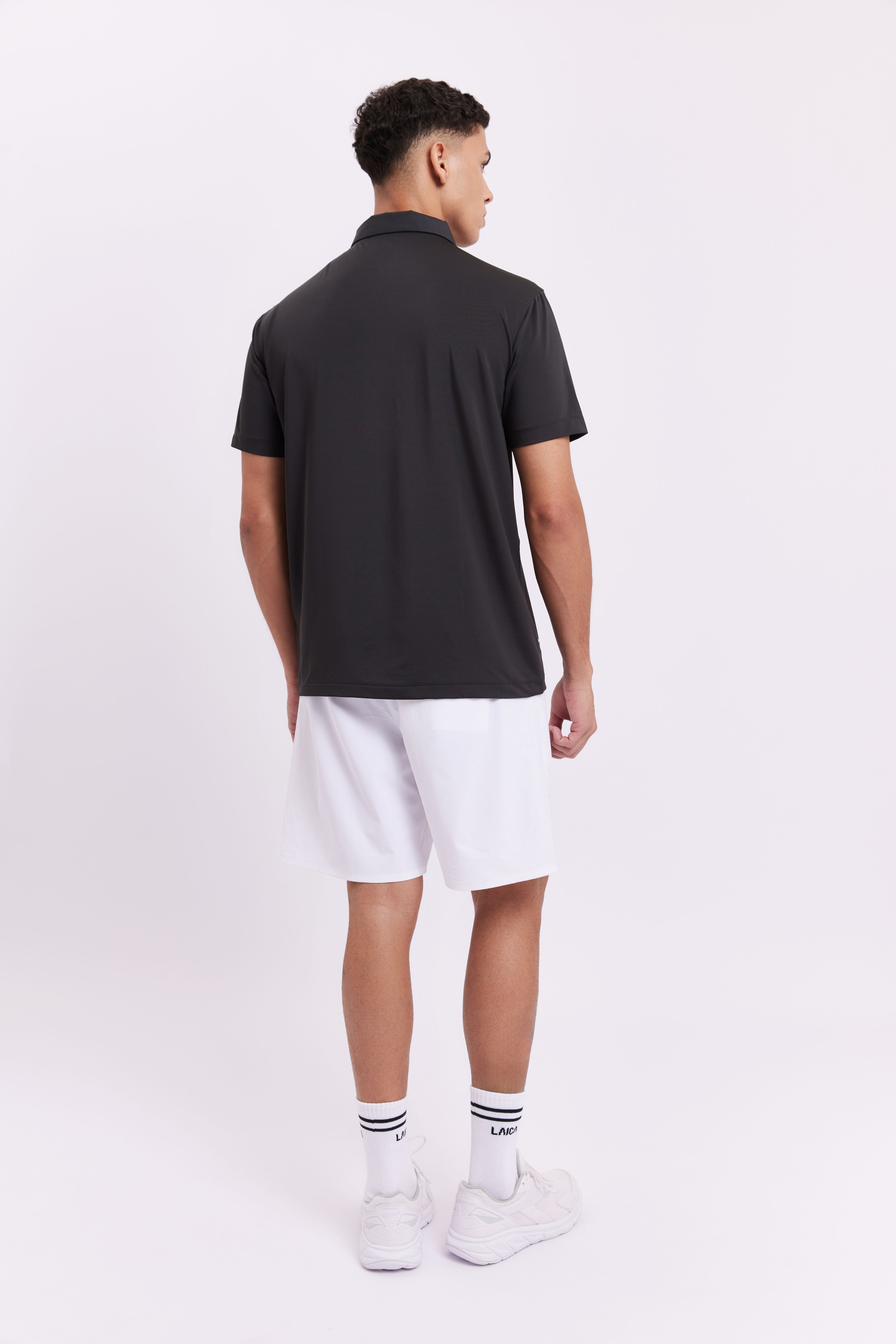 LAICA MEN TENNIS POLO - ONYX