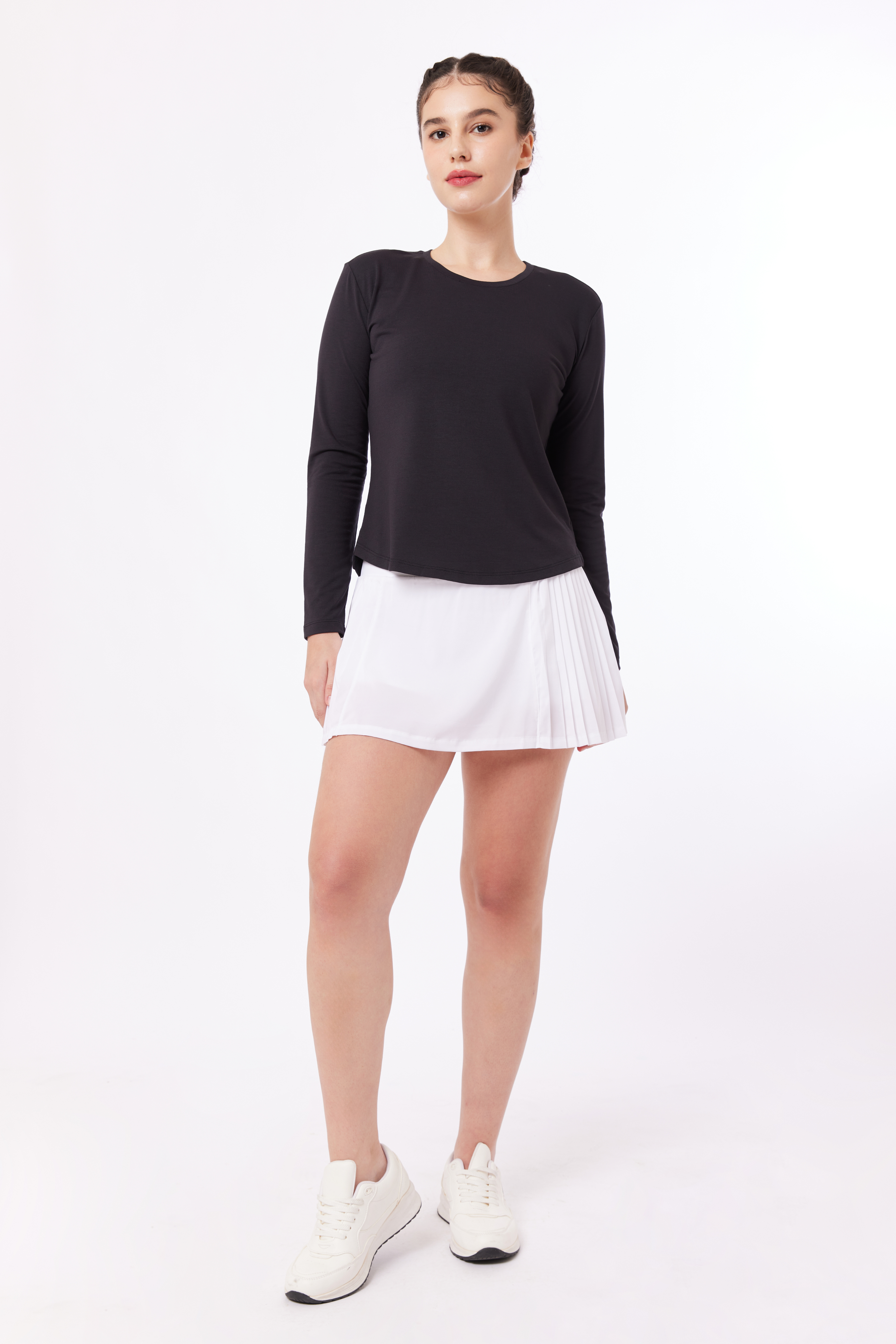 LAICA FLOW LONG SLEEVE TOP - ONYX