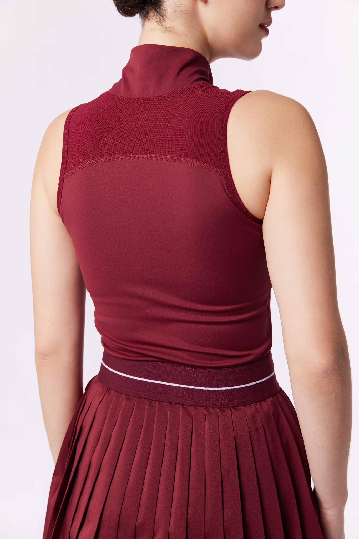 LAICA SET DRESS - WINE