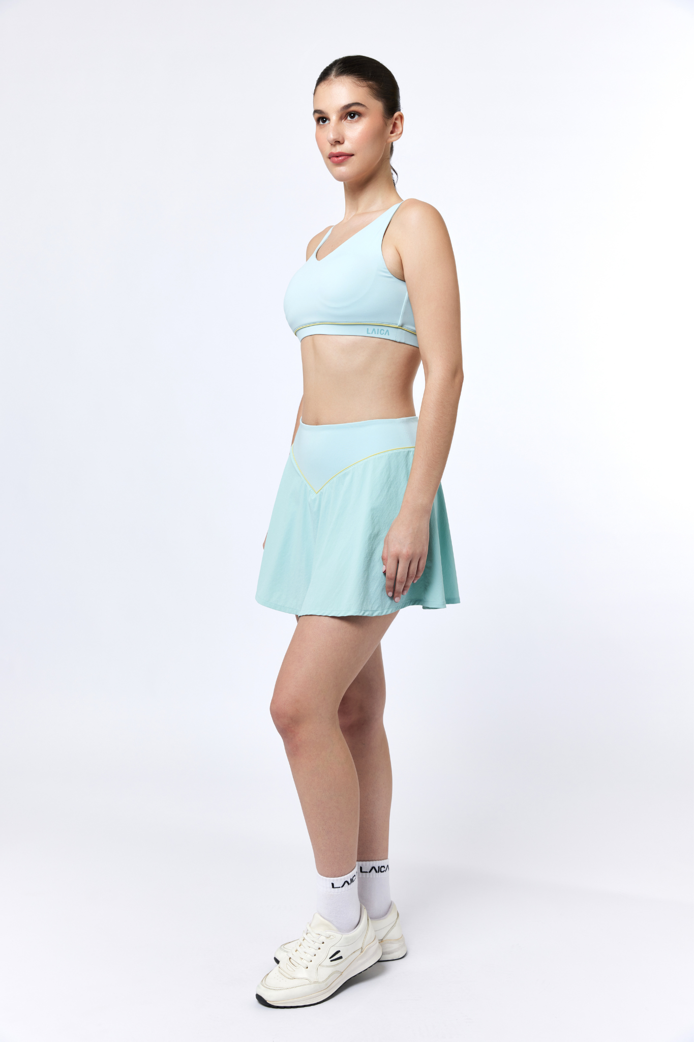 LAICA COURT FLOW SKIRT - MOODY BLUE