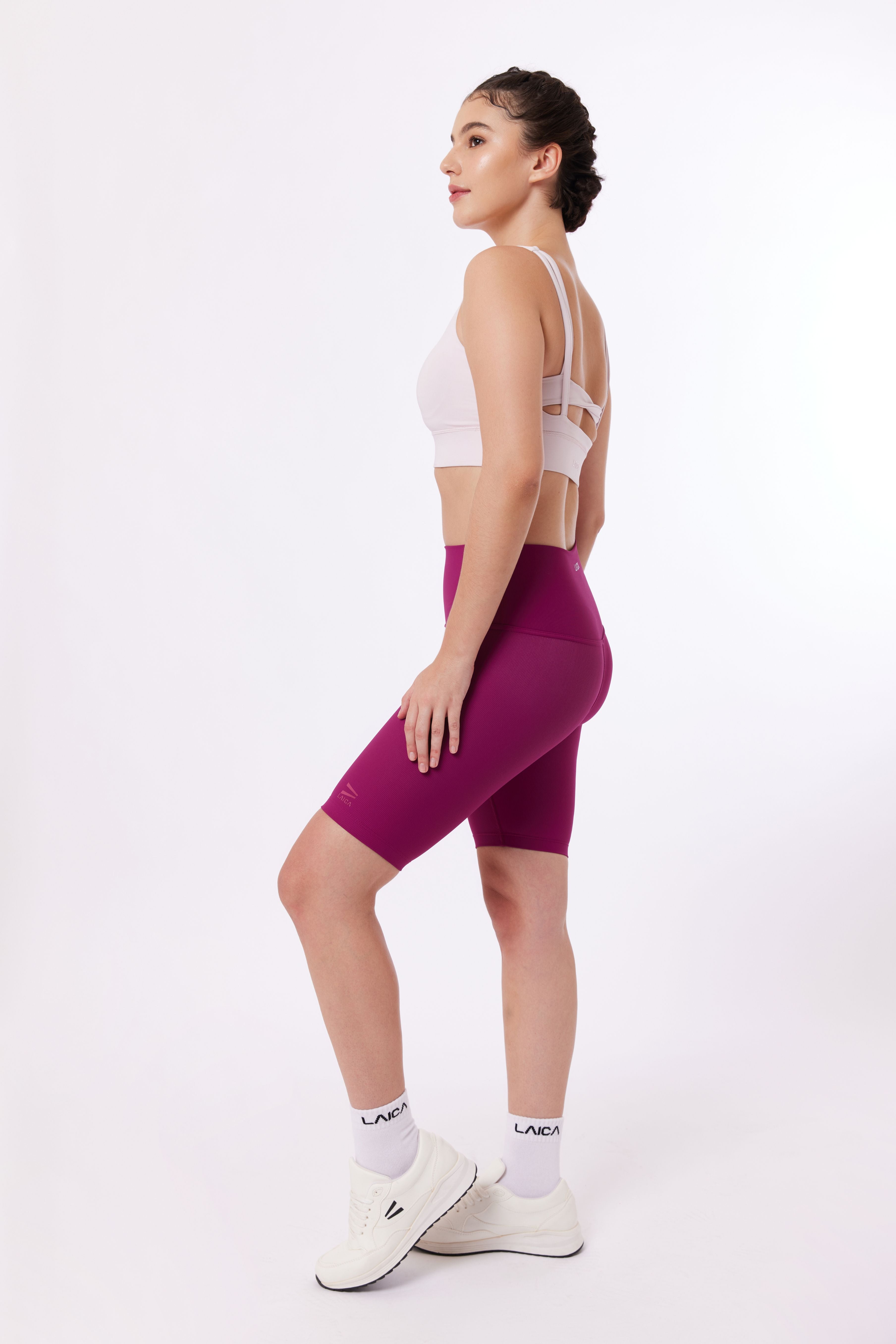 LAICA FLEX SHORT 8IN - PLUM