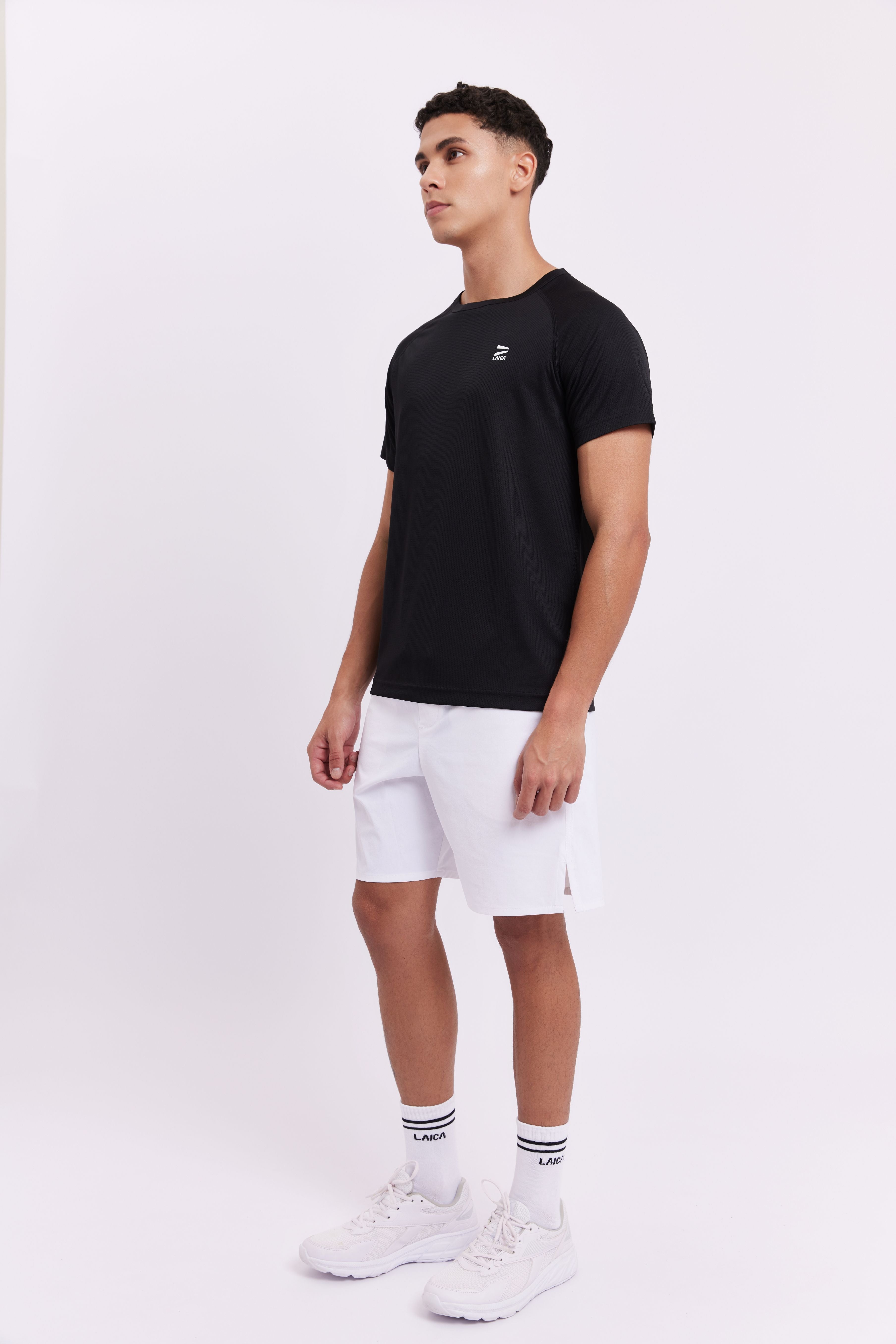 LAICA MEN POWER TEE - ONYX
