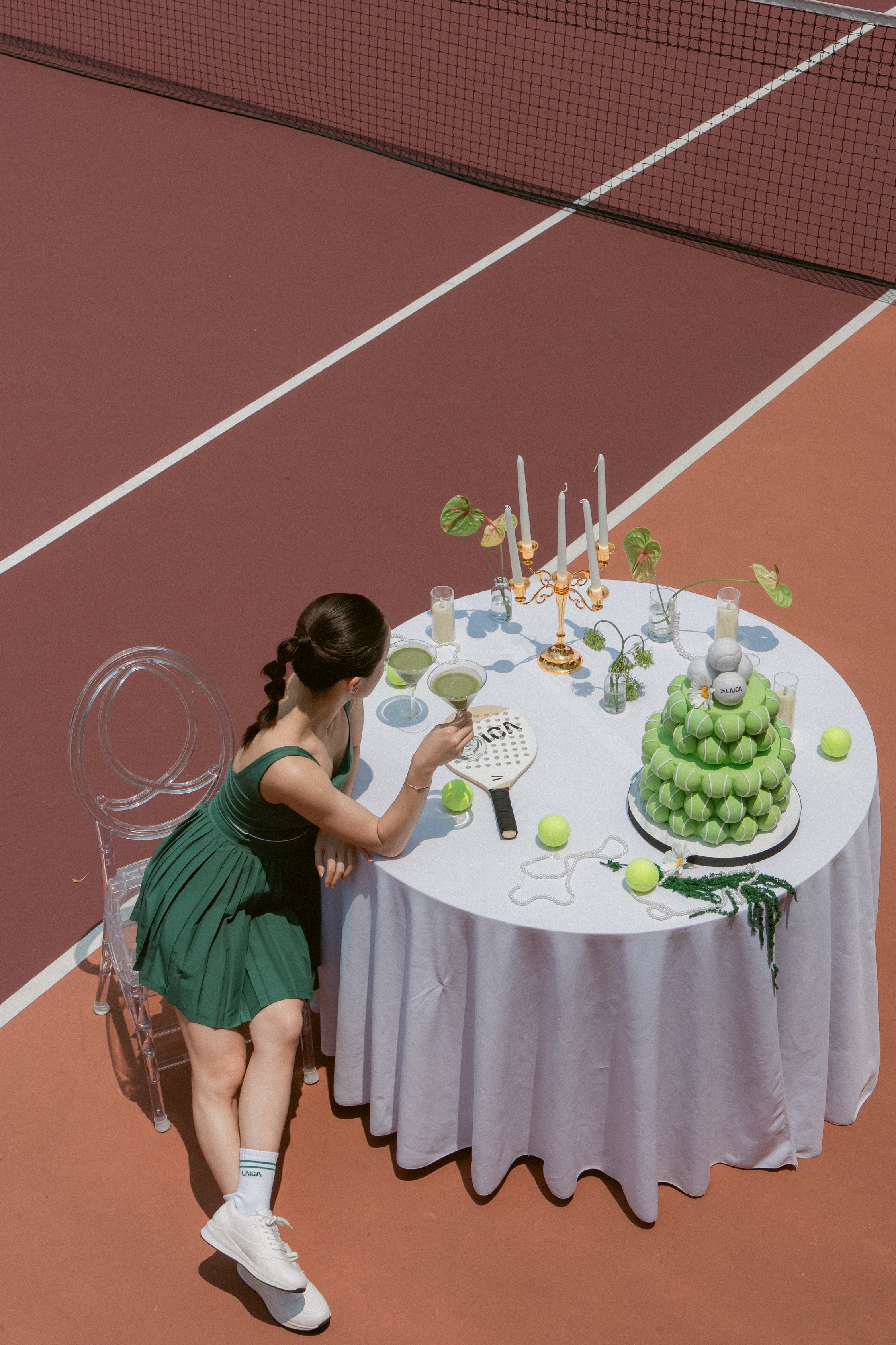 LAICA X PATRICIA DRESS - EVERGREEN