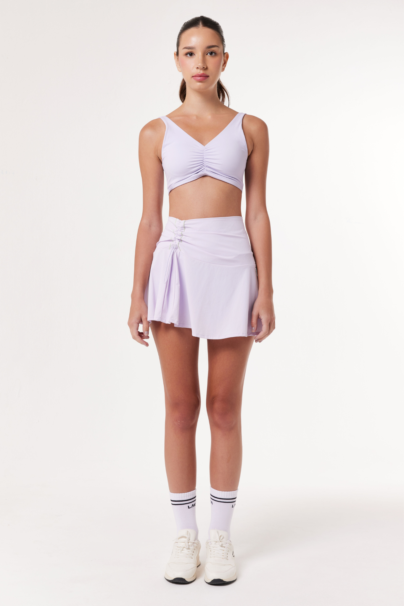 LAICA RUCHED SKIRT - HISTLE