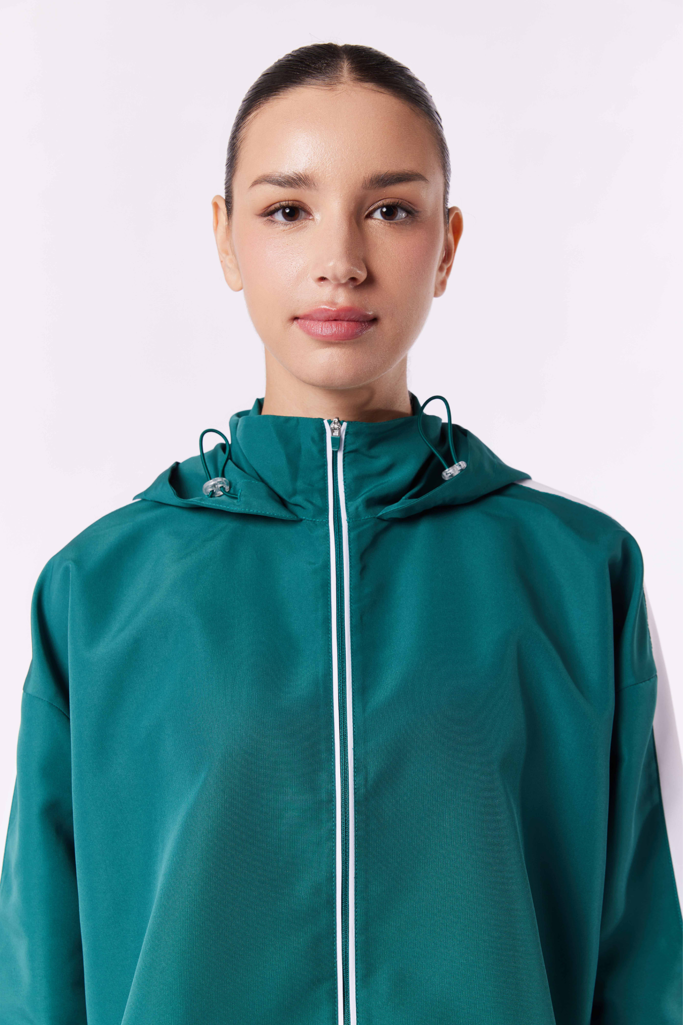 LAICA LIST JACKET - DARK GREEN
