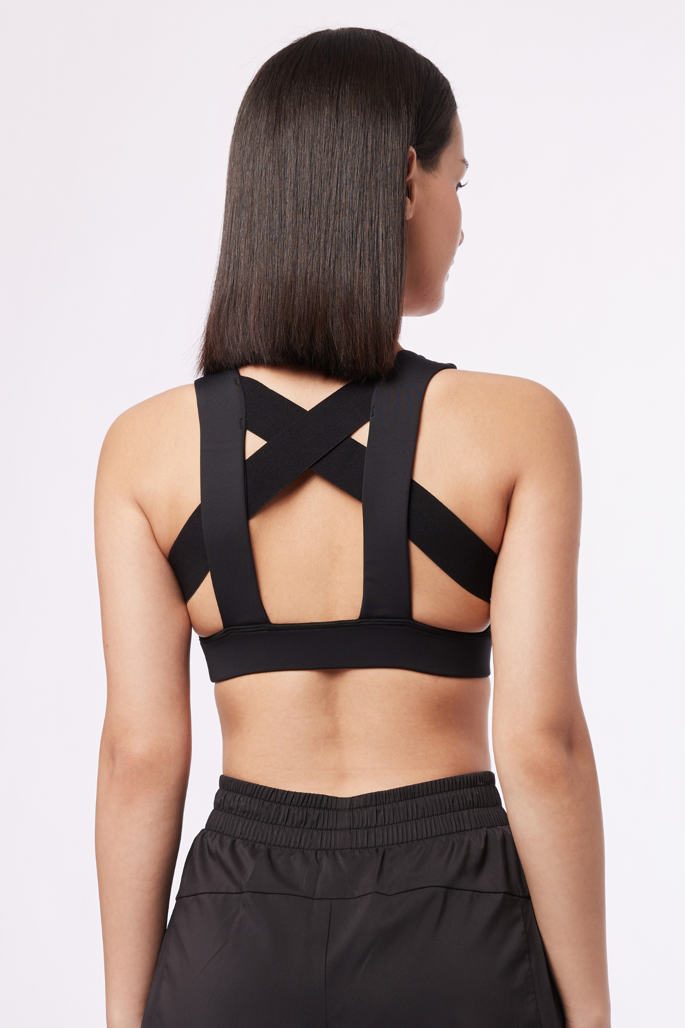 LAICA CROSS BACK BRA - ONYX