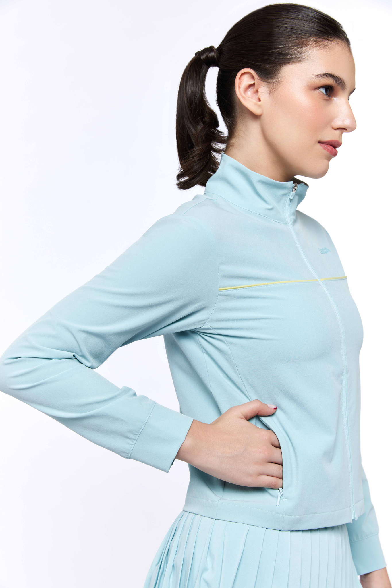 LAICA FIT JACKET - MOODY BLUE