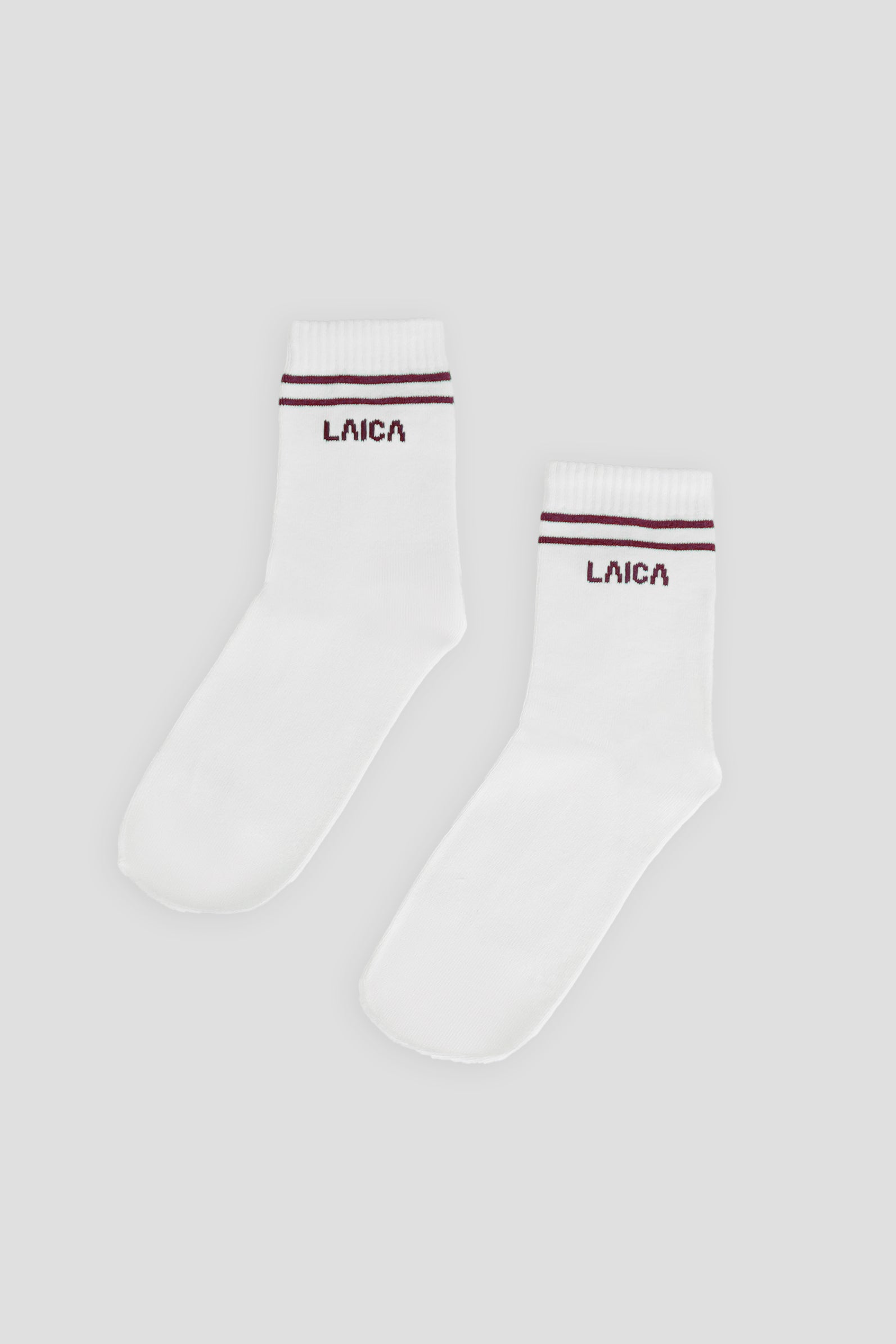 LAICA STRIPES SOCKS - WINE