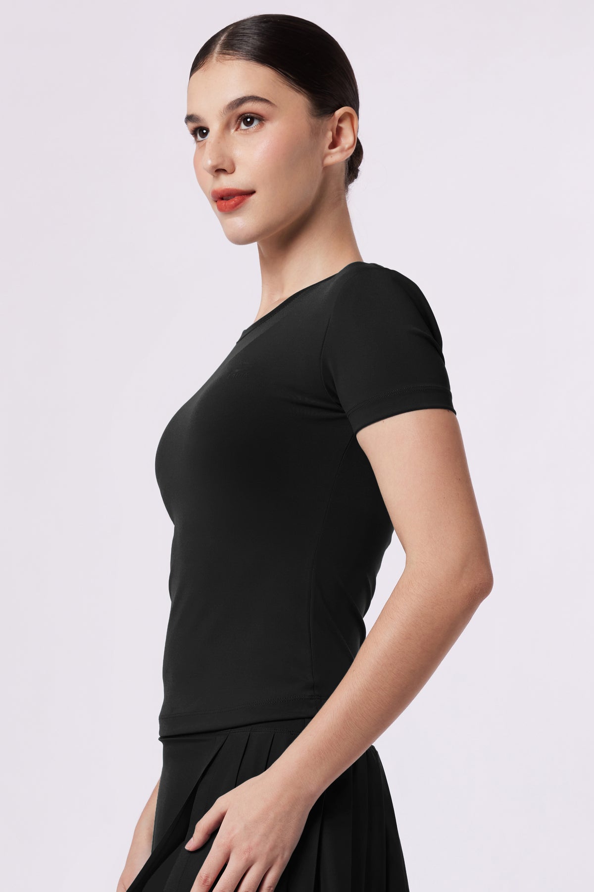 LAICA ESSENTIAL TEE - ONYX
