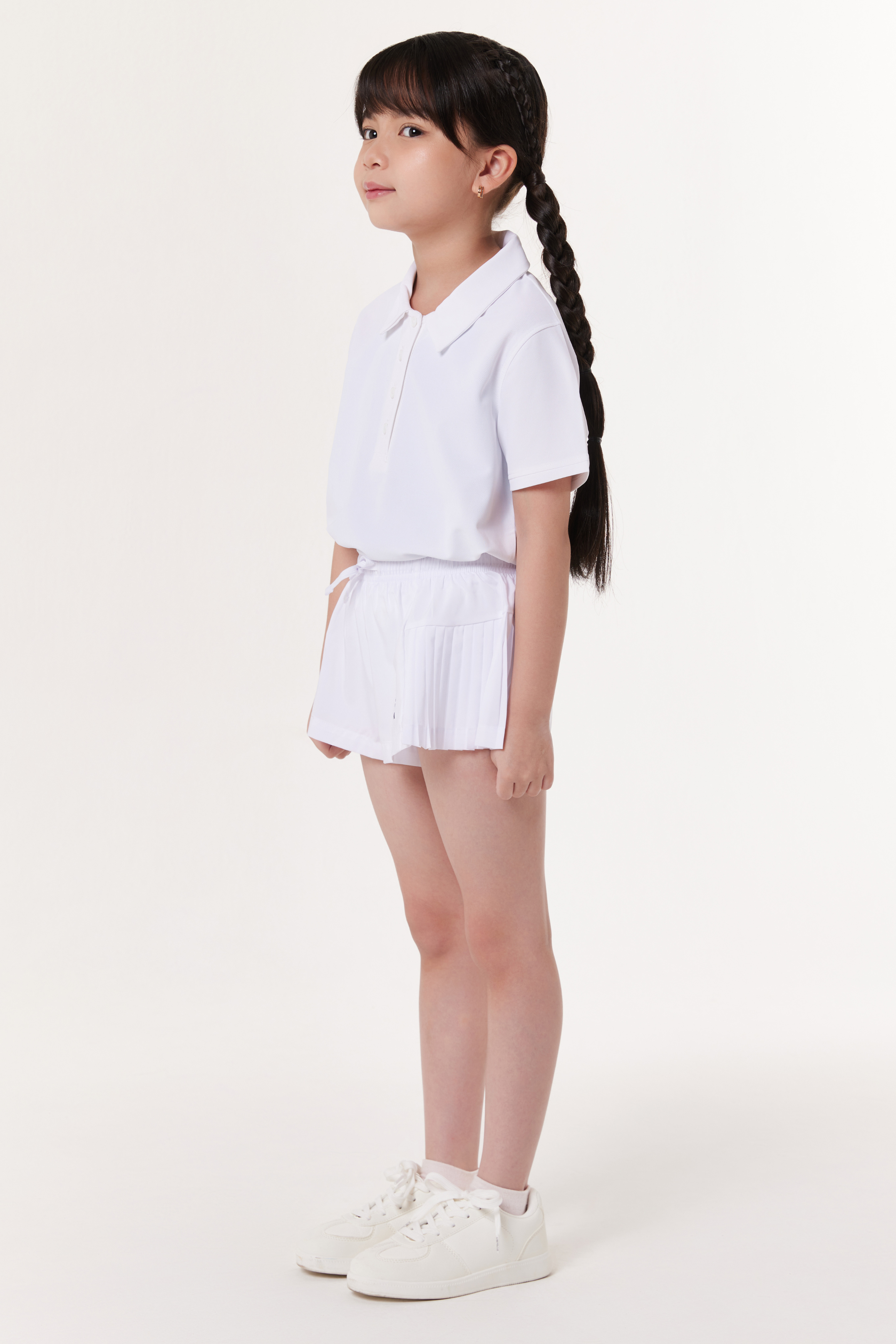 LAICA CLUB SHORTS GIRLS - BETON