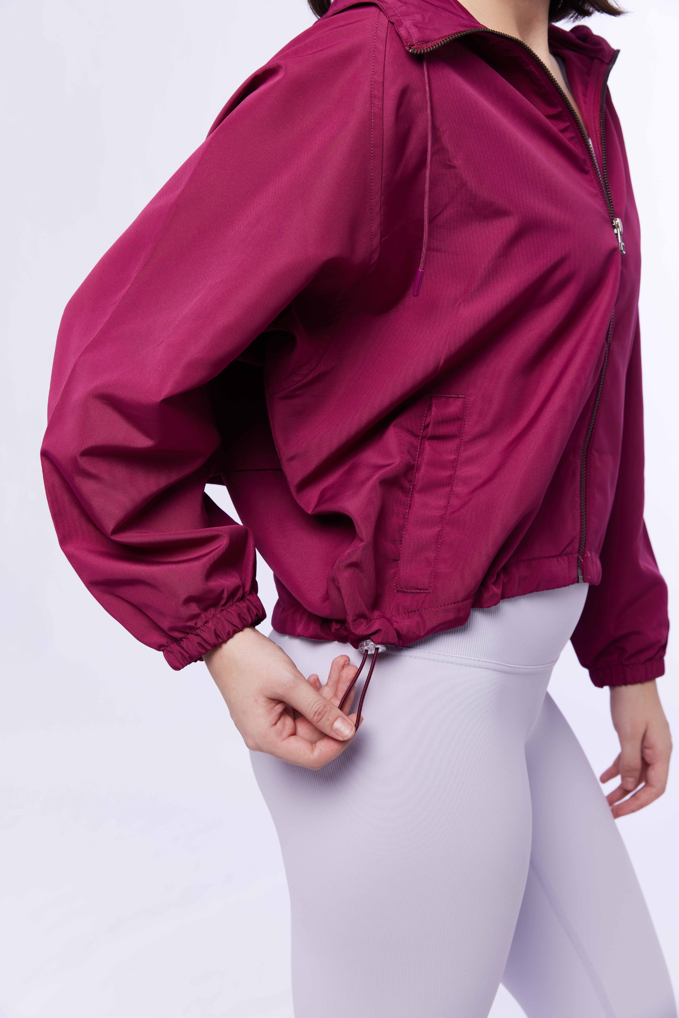 LAICA Aero Oversized Jacket - Plum
