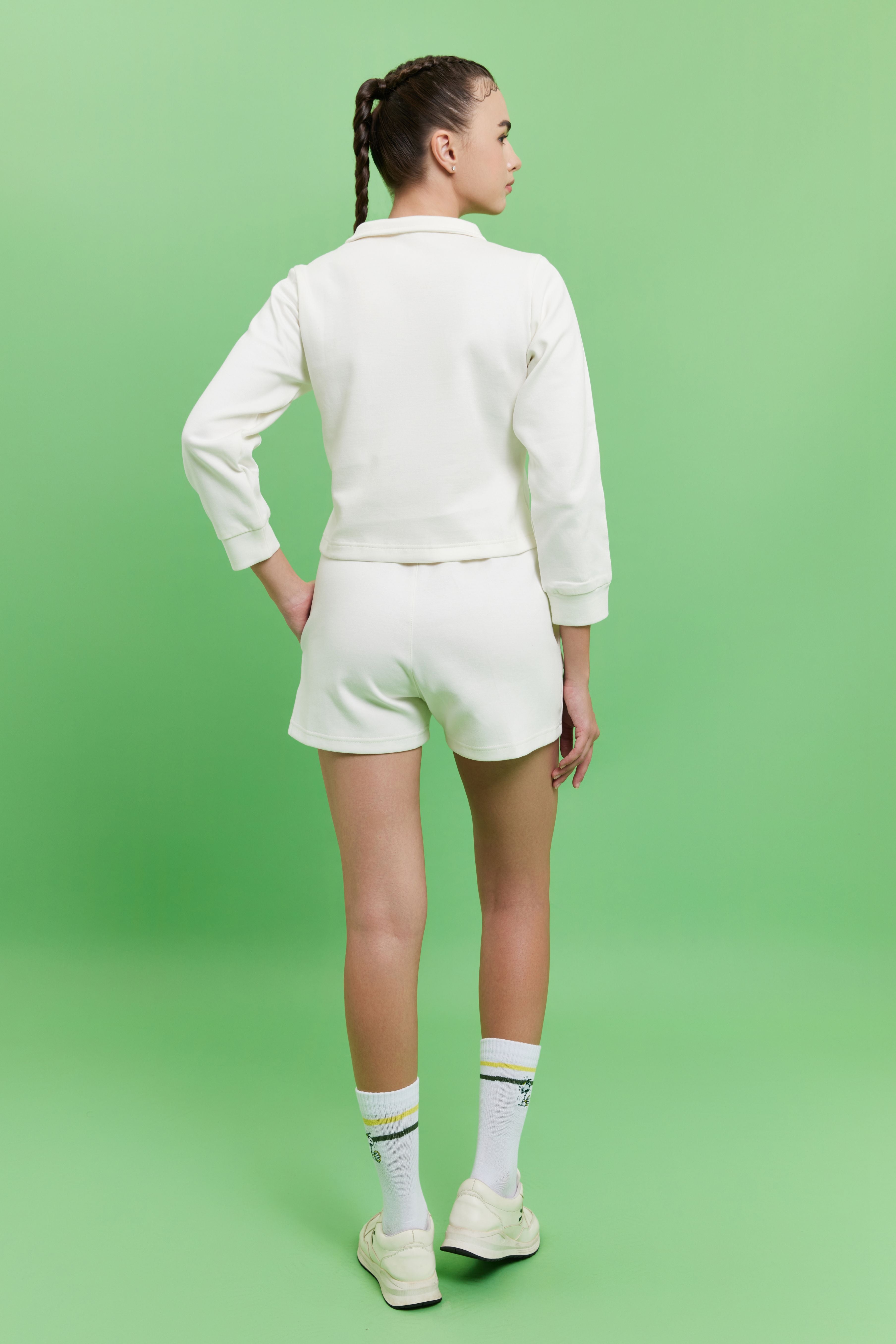 LAICA X PEANUTS WOMENS SHORT - BETON