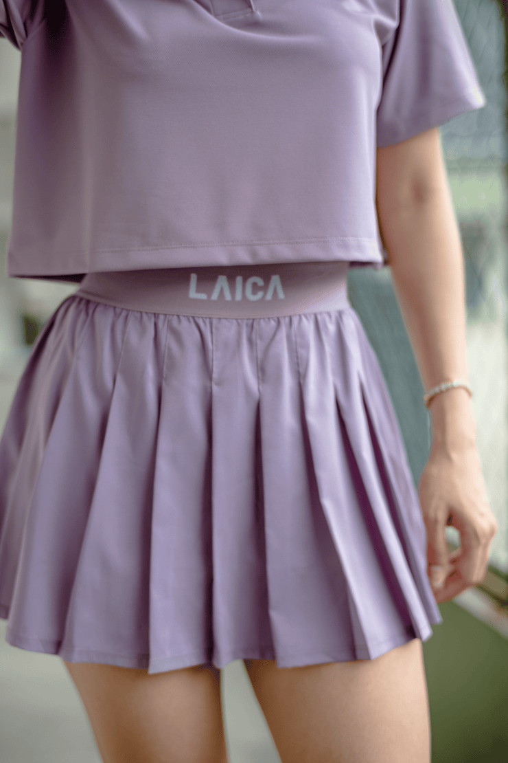 LAICA X Ayu Dewi Pleated Skirt Orchid