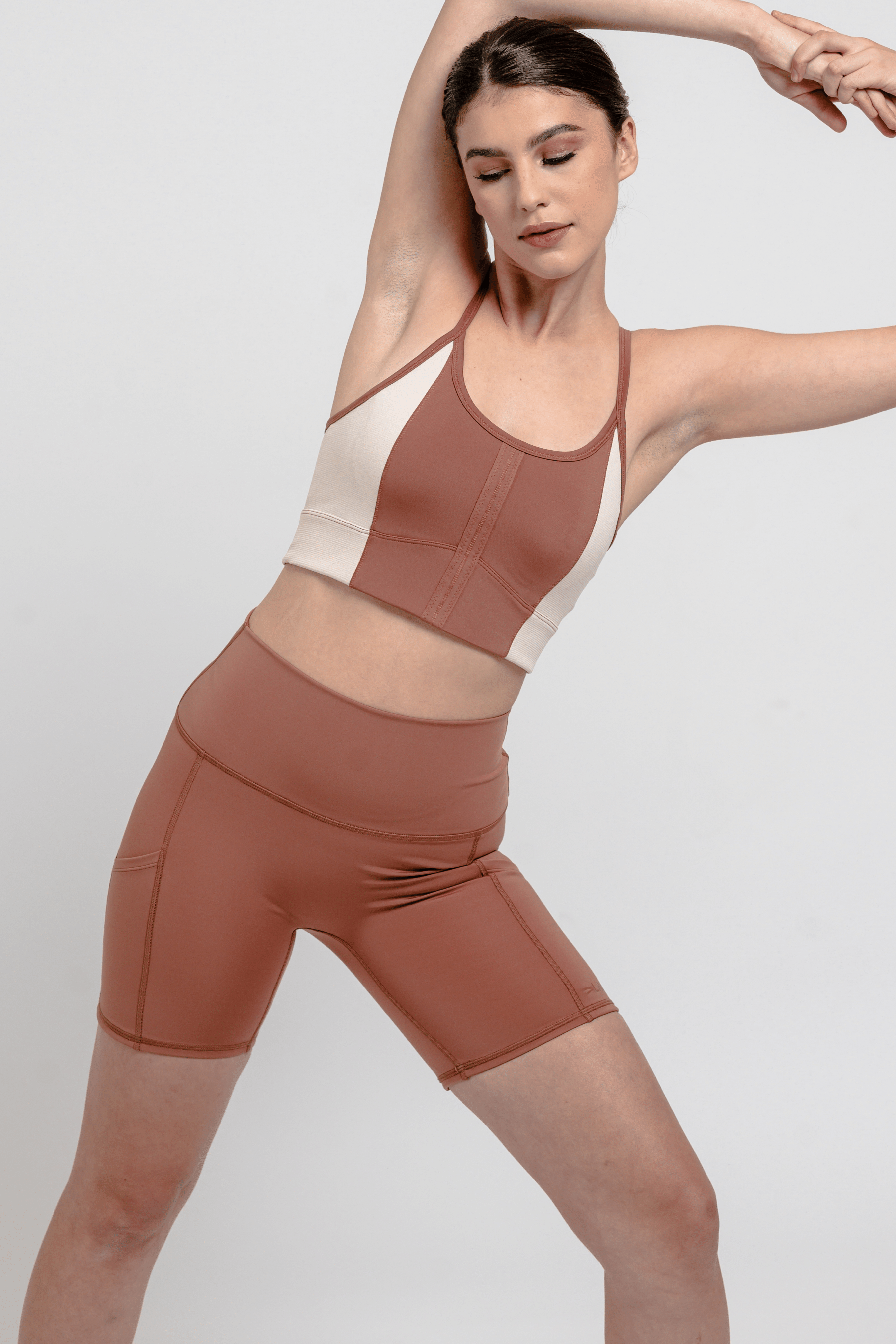 LAICA Pocket Biker Shorts - Amber