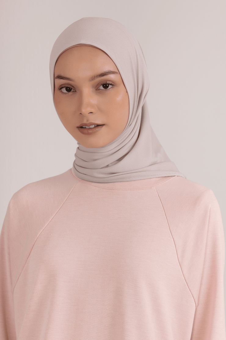 LAICA x RiaMiranda Instant Hijab Sand
