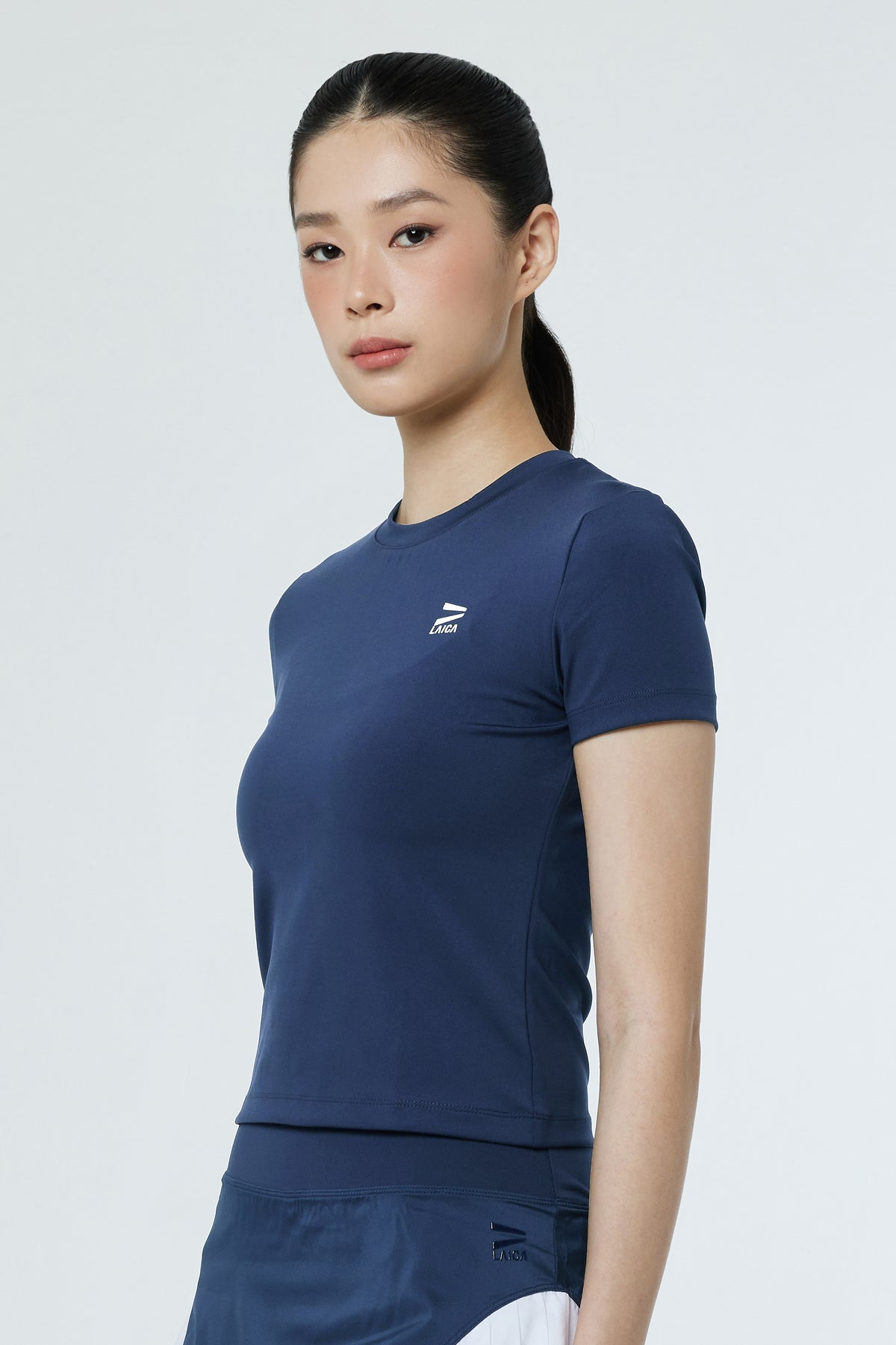 LAICA FLOW TEE - TRUE NAVY