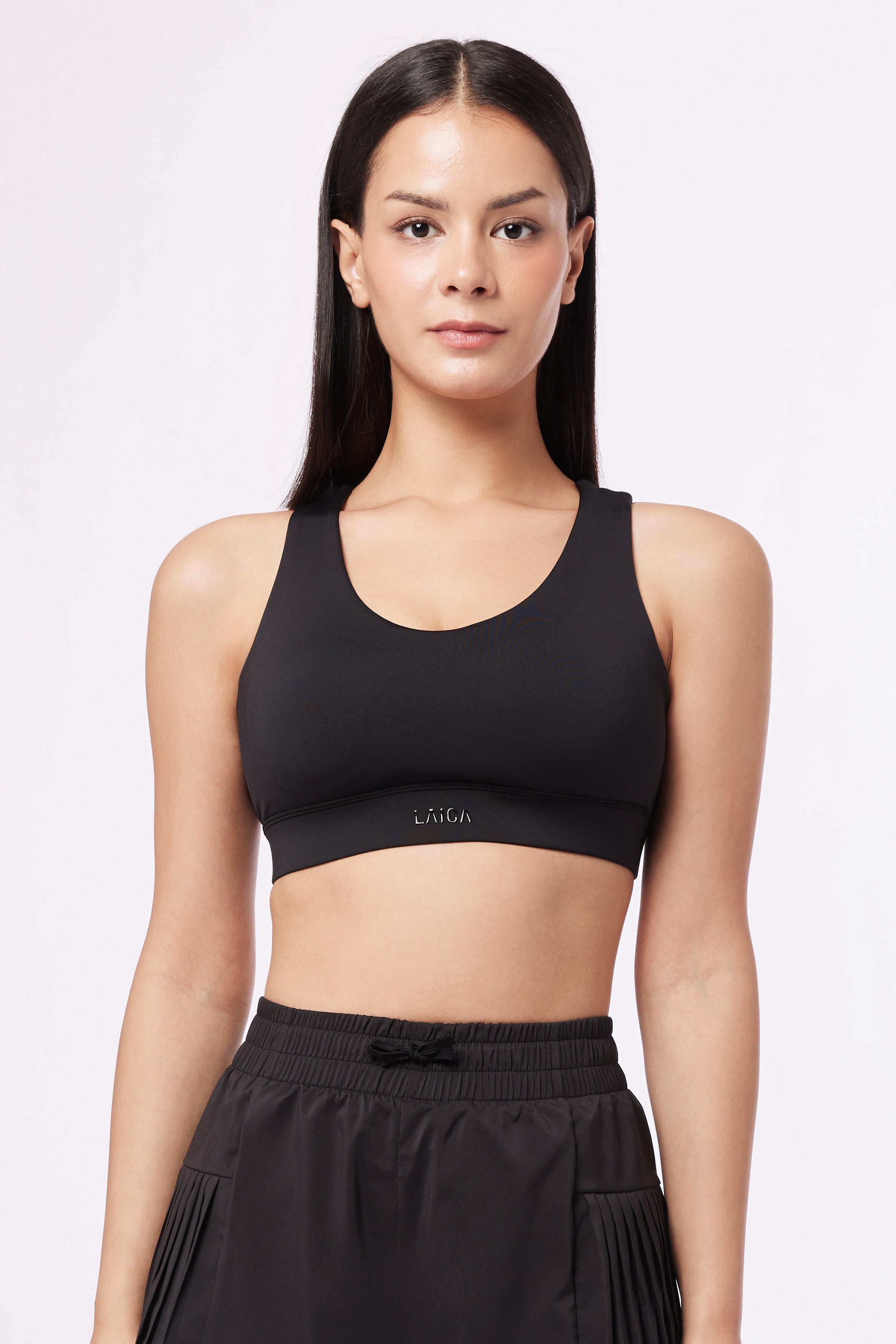 LAICA CROSS BACK BRA - ONYX