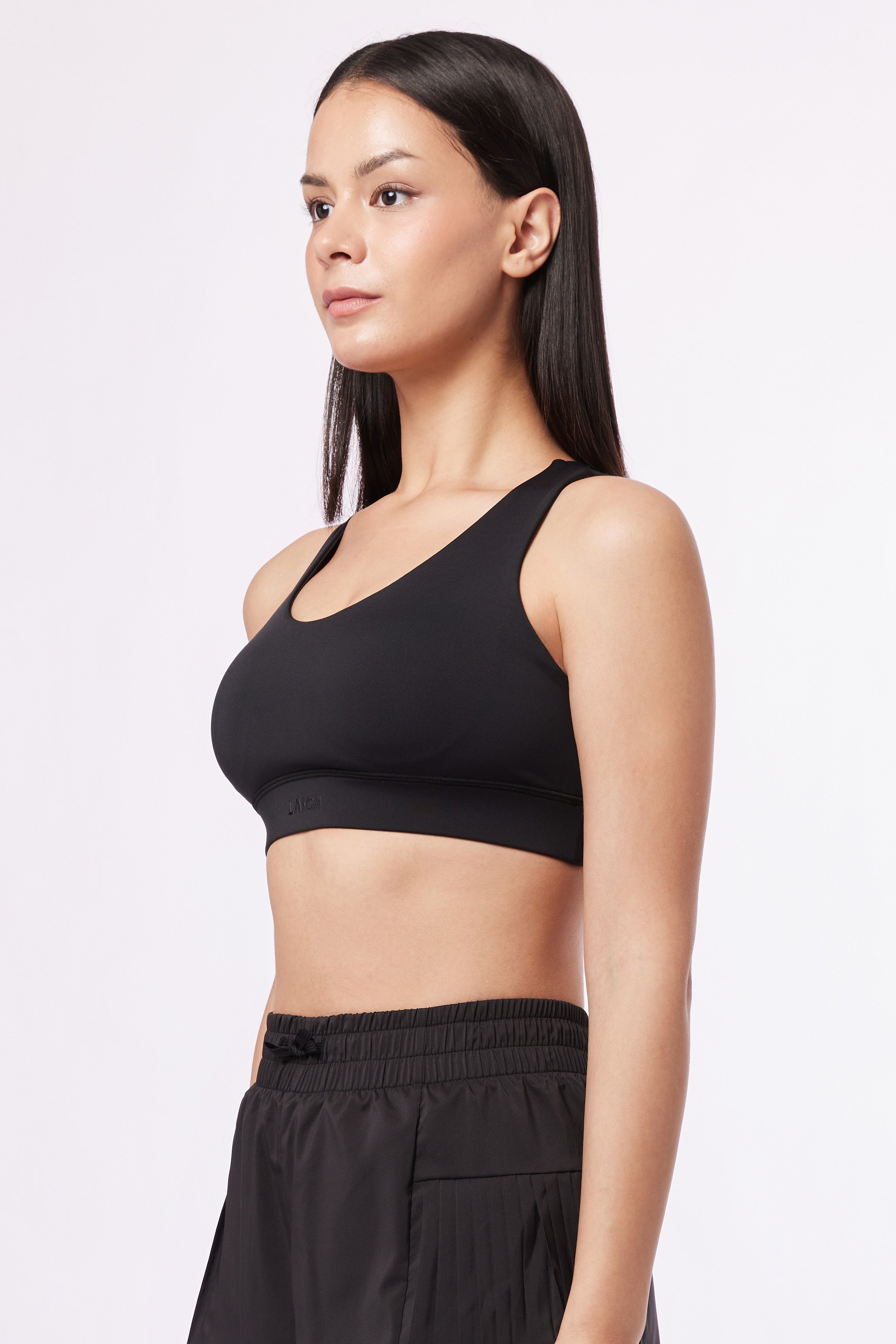 LAICA CROSS BACK BRA - ONYX