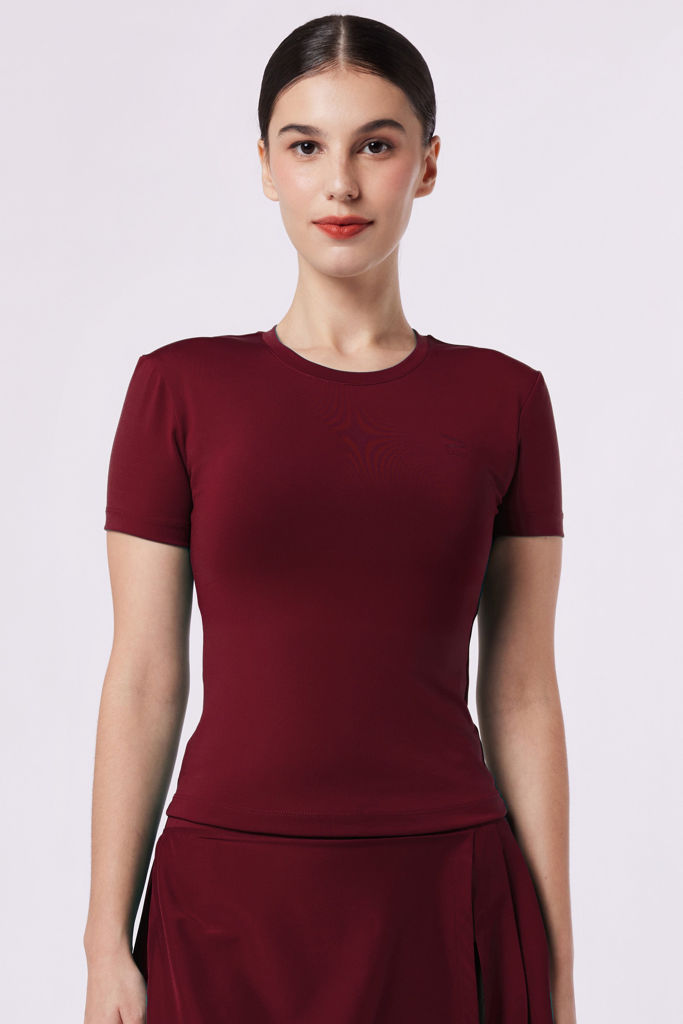 LAICA ESSENTIAL TEE - WINE
