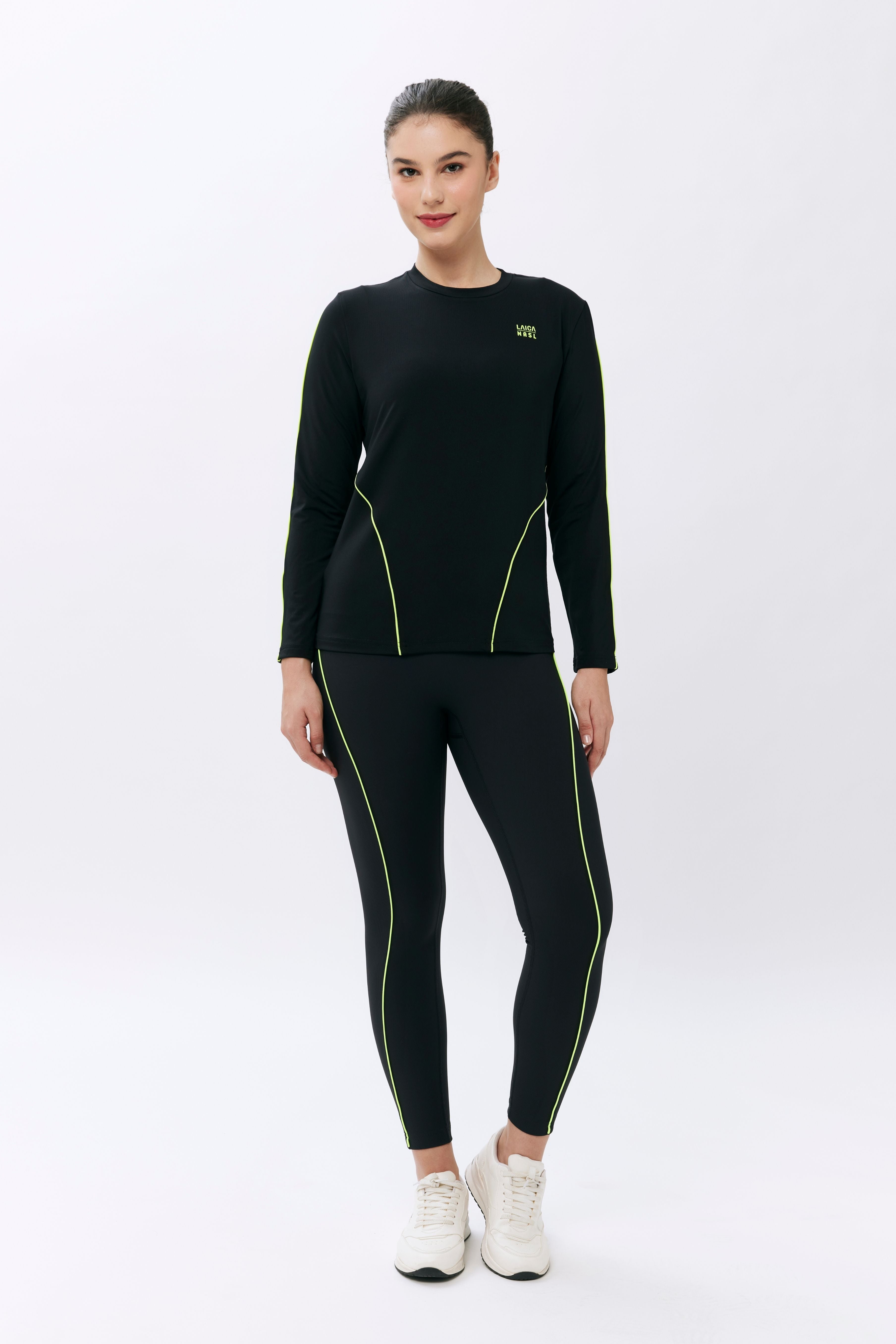 LAICA X NASL LONG SLEEVE TOP - ONYX