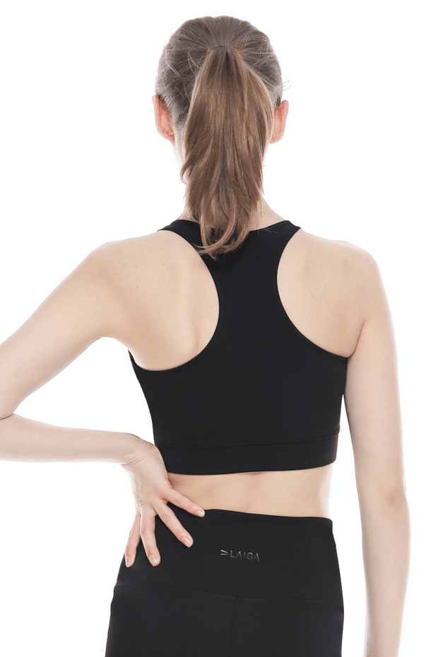 LAICA x Tiffany CROSSOVER BRA BLACK