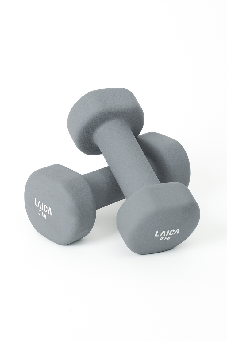 LAICA Non-Slip Dumbbell 5KG