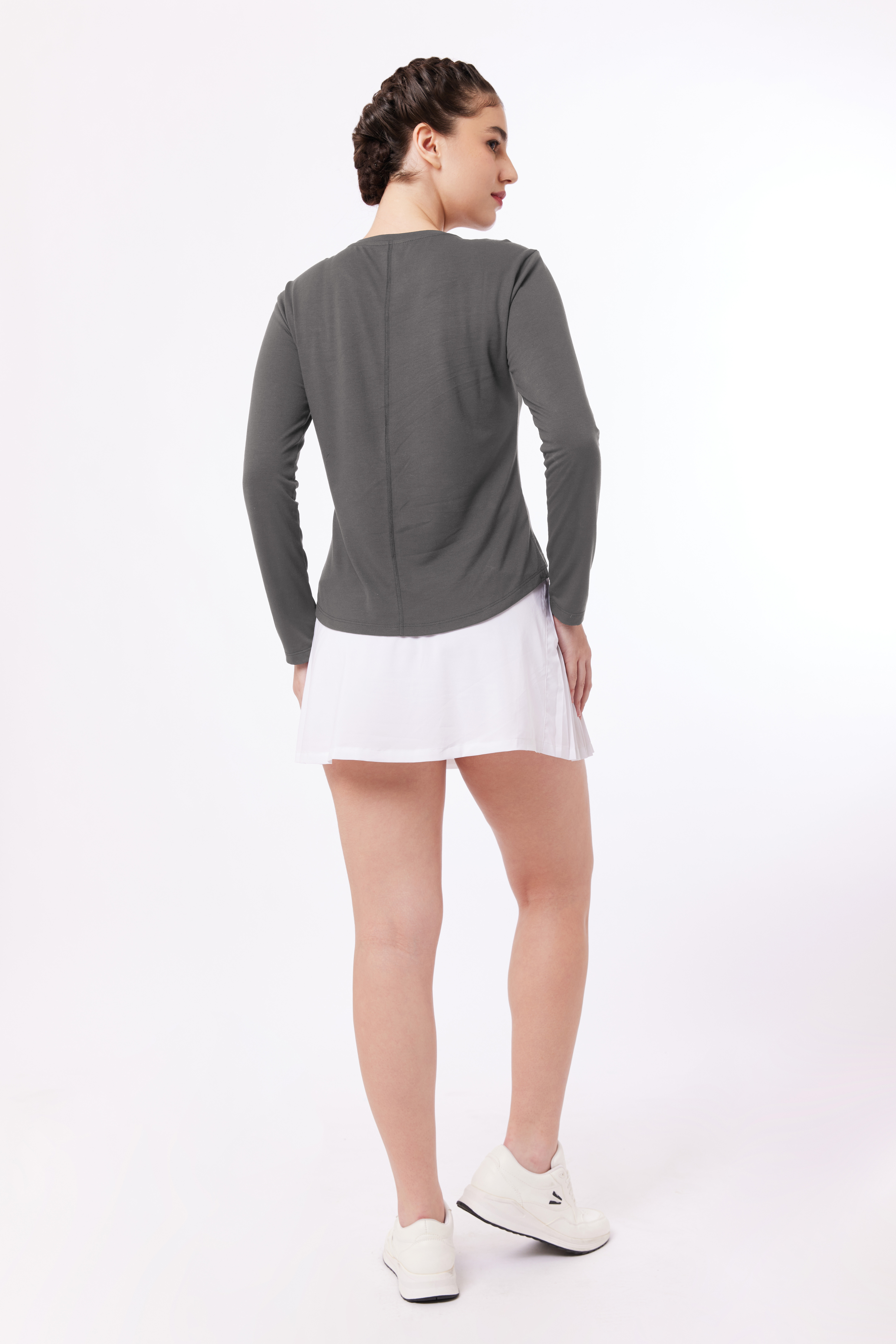 LAICA FLOW LONG SLEEVE TOP - IRON