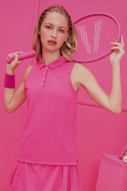 LAICA COURT TEE PINK POWER