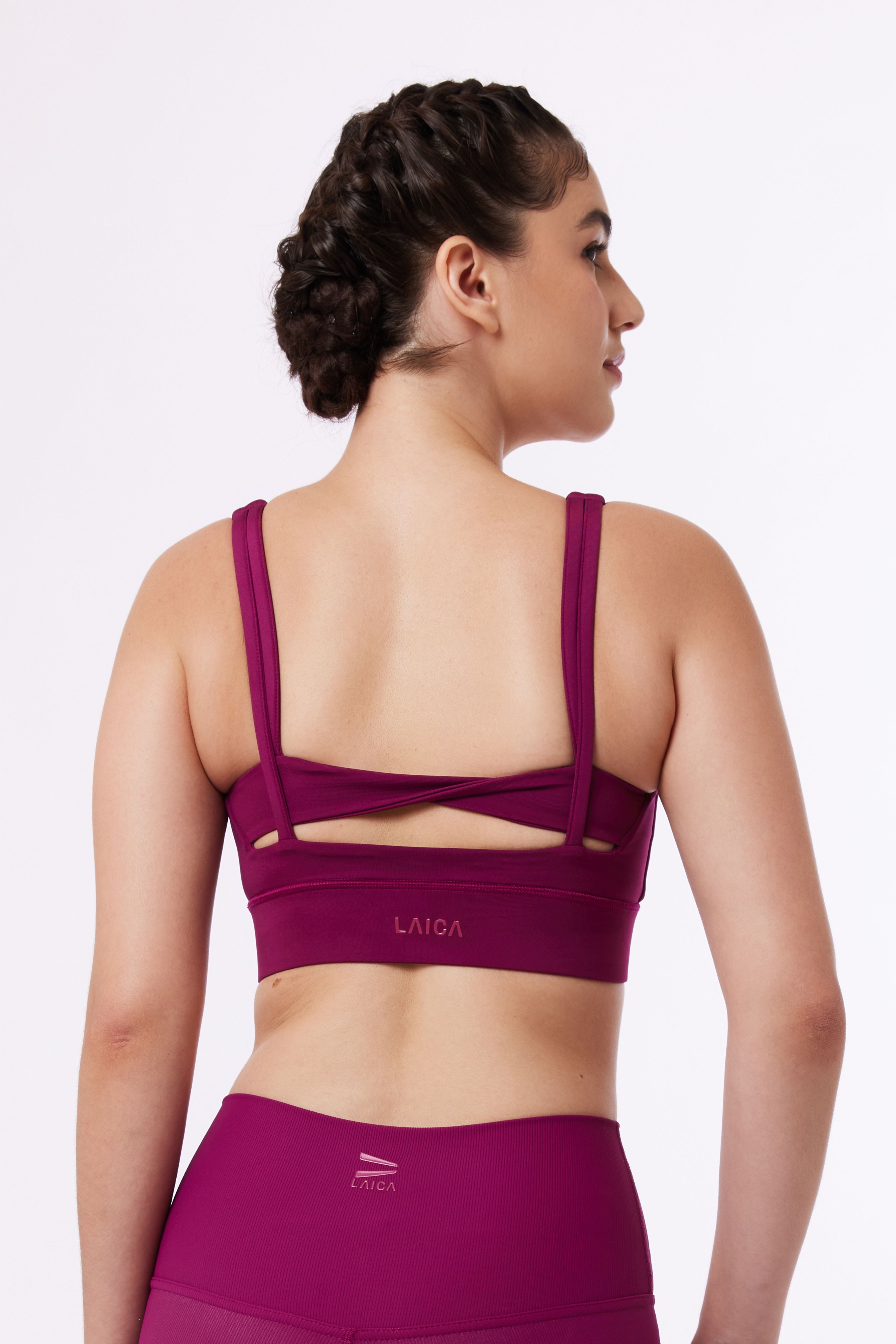 LAICA FIELD BRA - PLUM