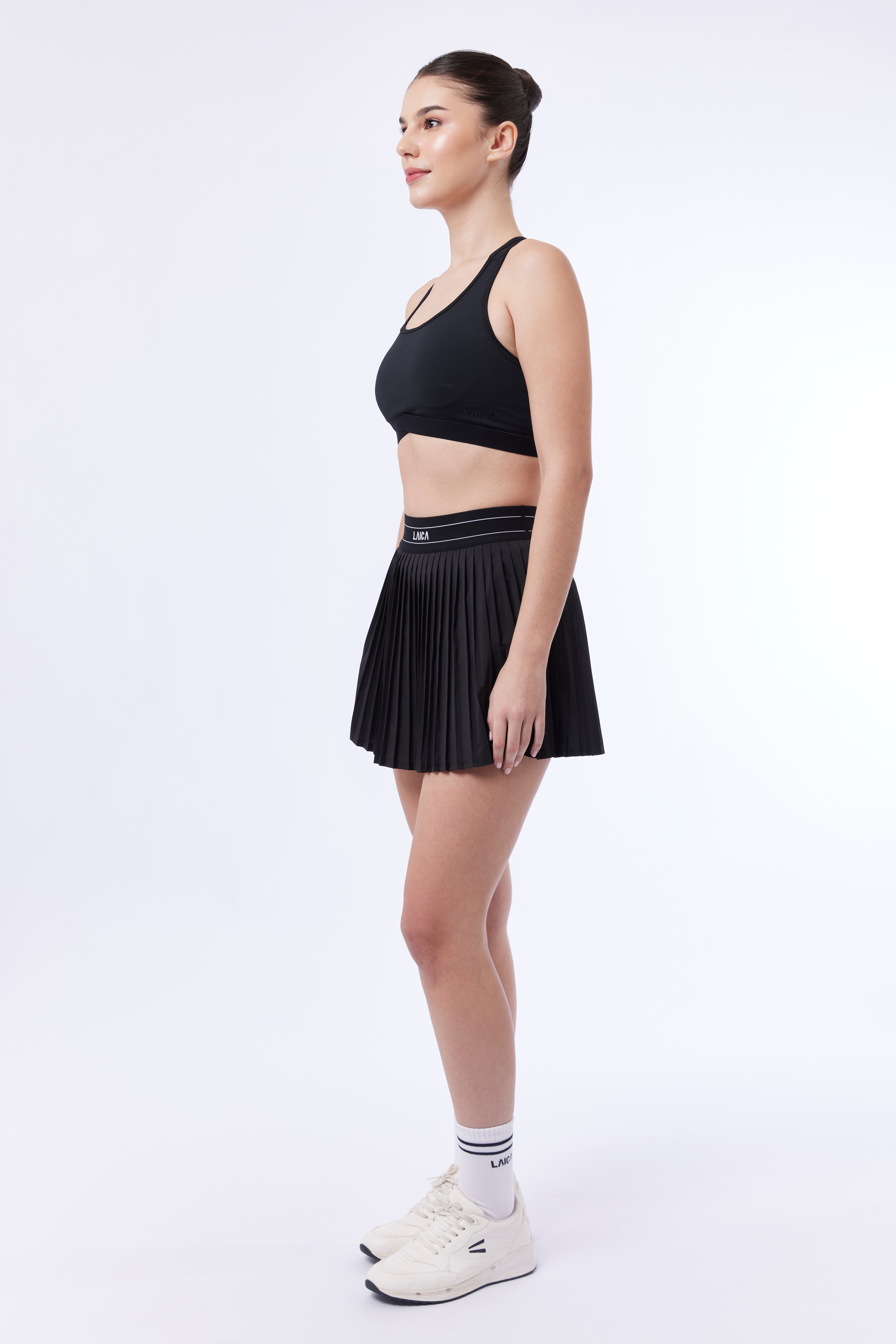 LAICA SET SKIRT - ONYX