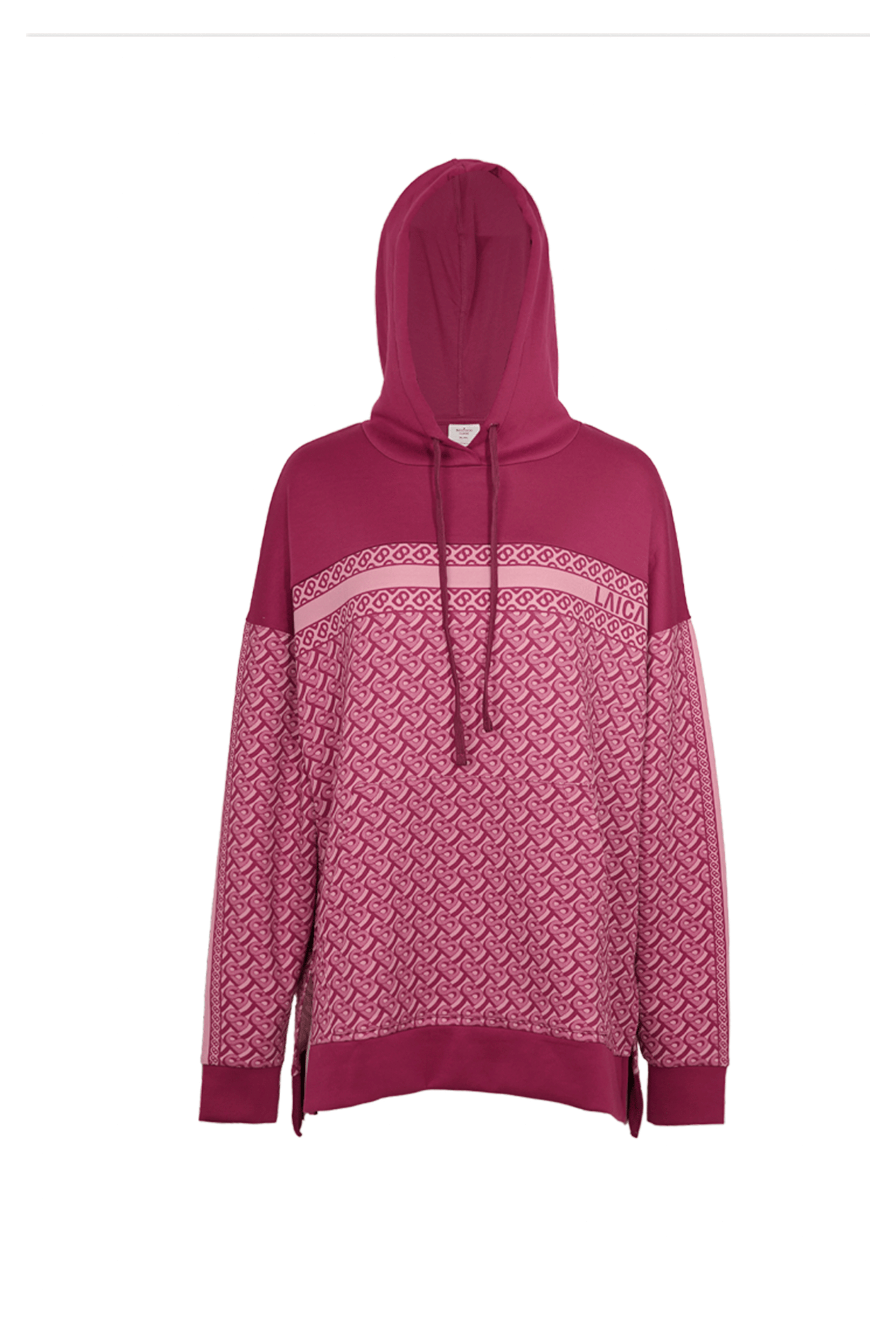 LAICA x Buttonscarves Athleisure Hoodie - Magenta