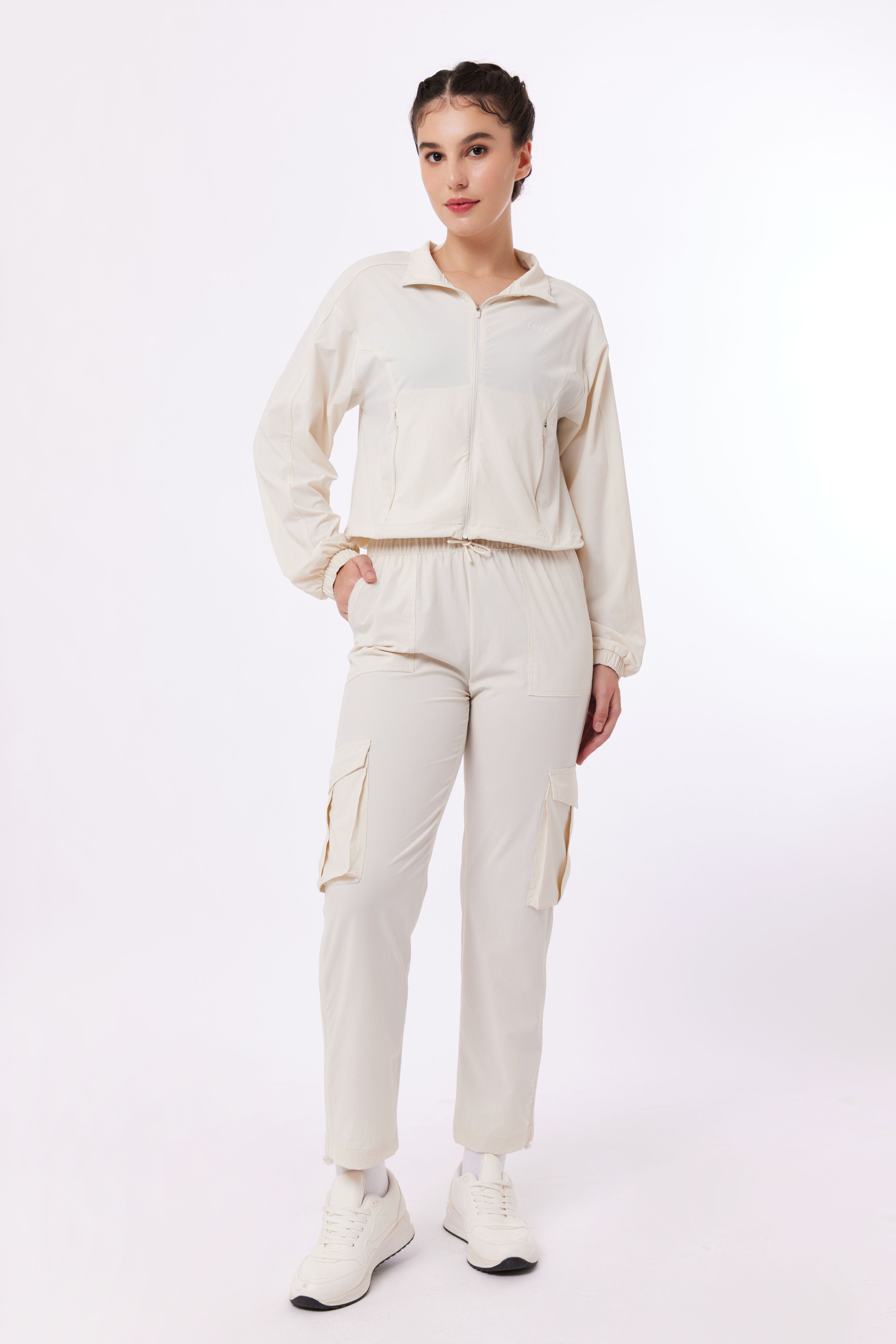LAICA CARGO JOGGER - IVORY