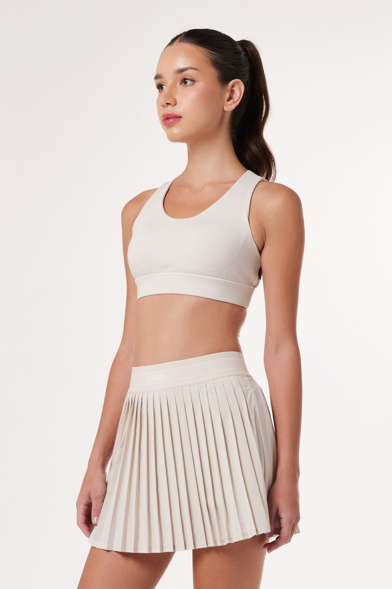 LAICA CROSS BACK BRA - BONE