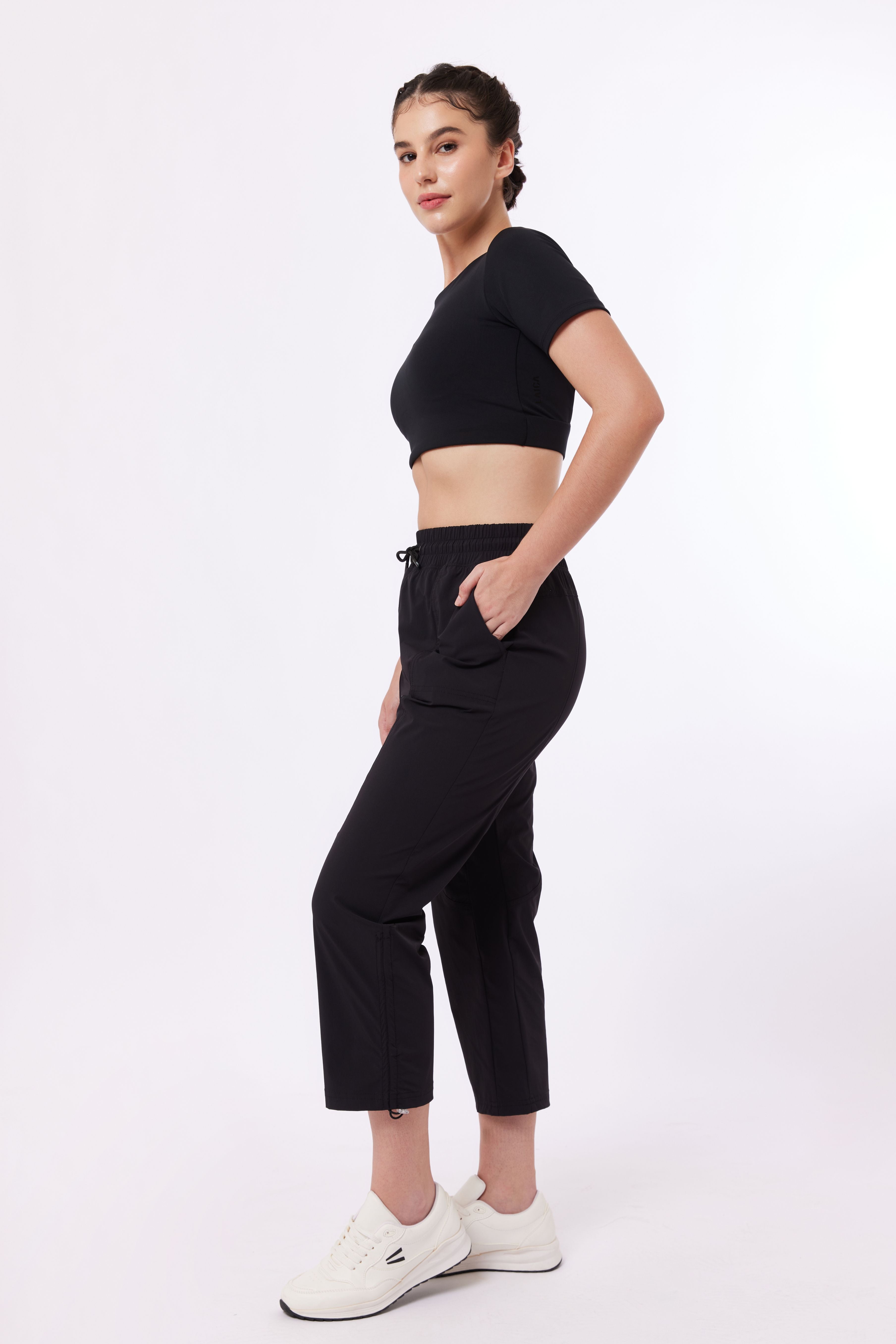 LAICA OPEN BACK SHORT SLEEVE - ONYX